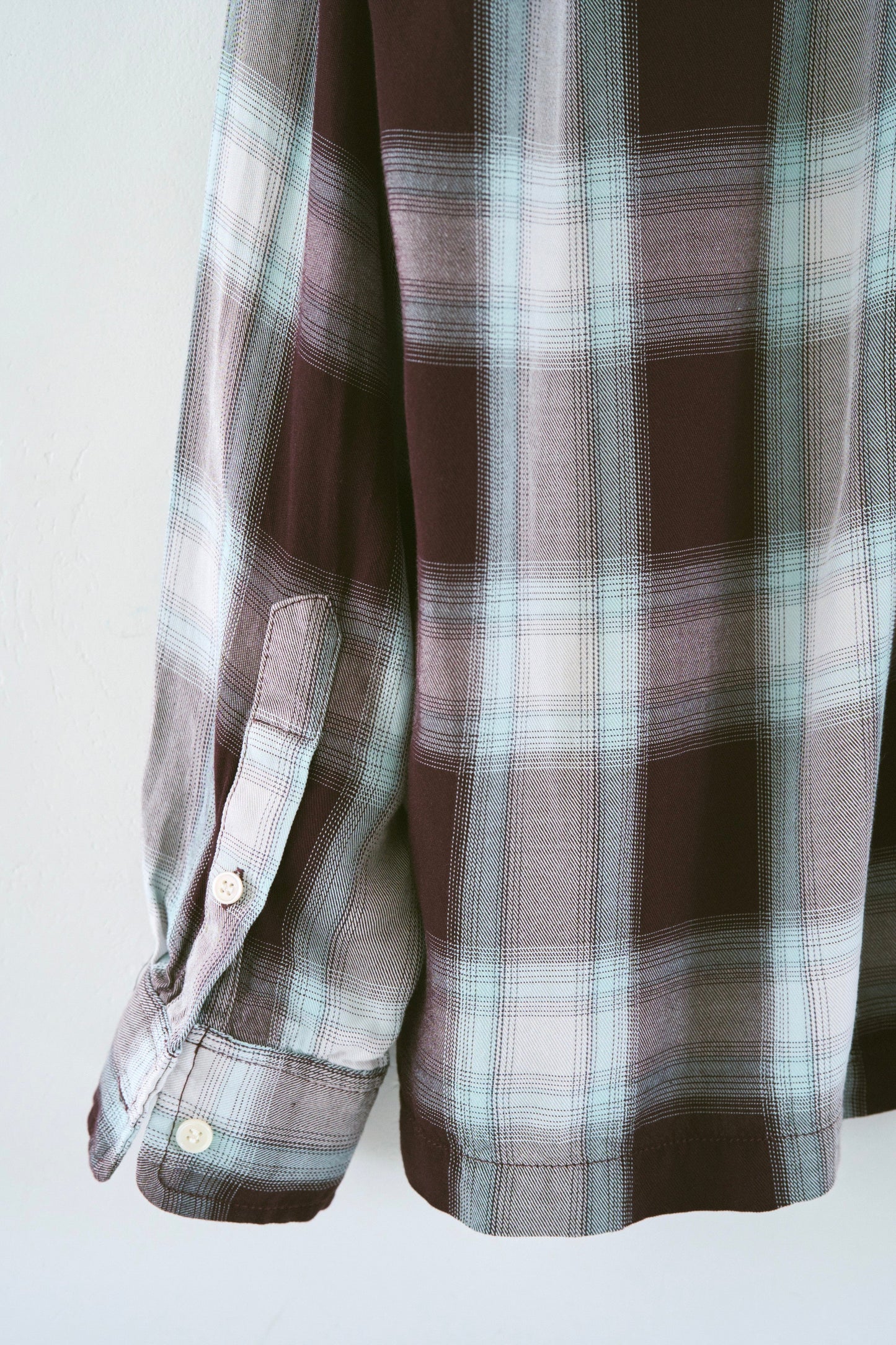 Rayon ombre original check shirts