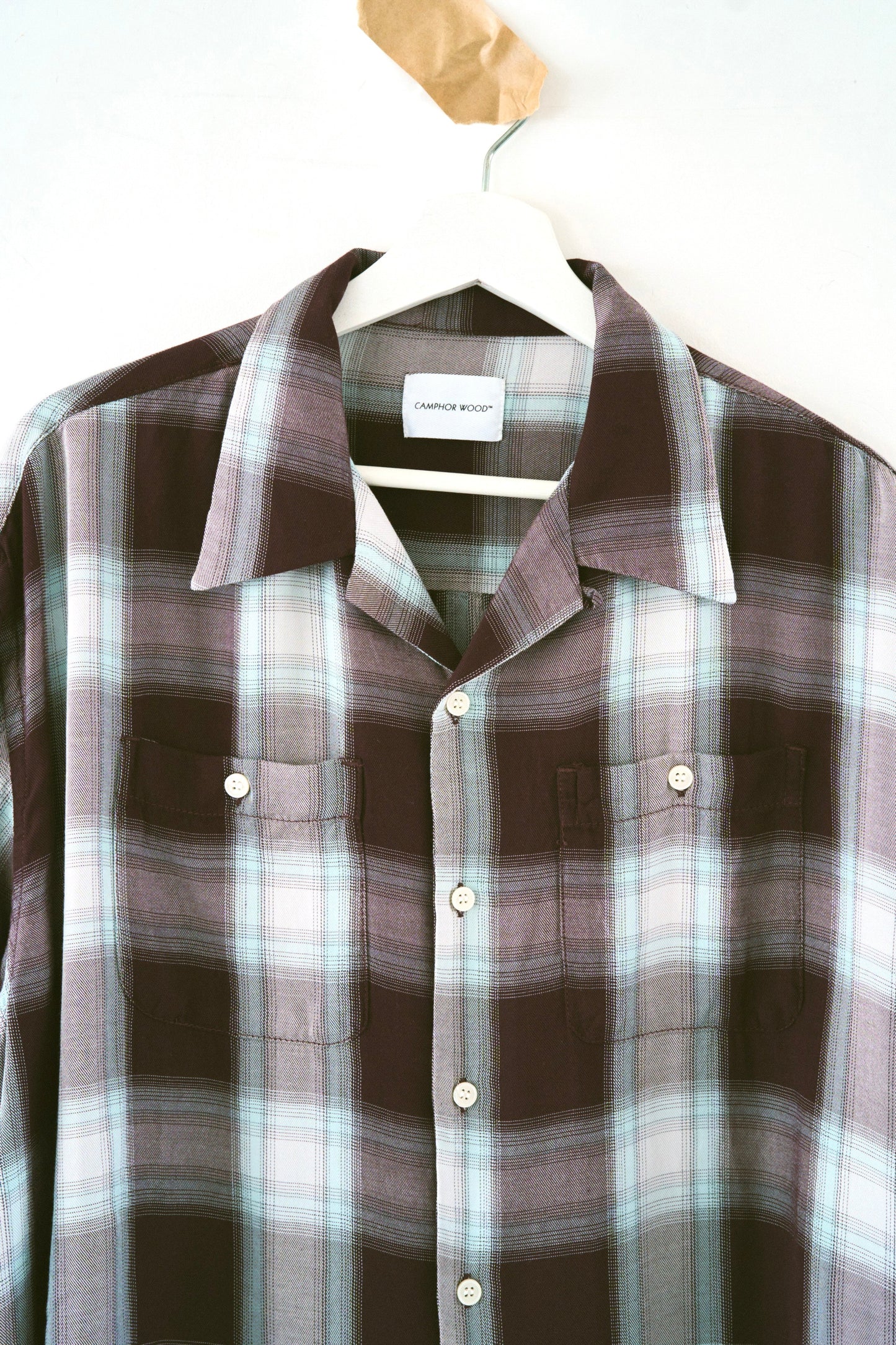 Rayon ombre original check shirts