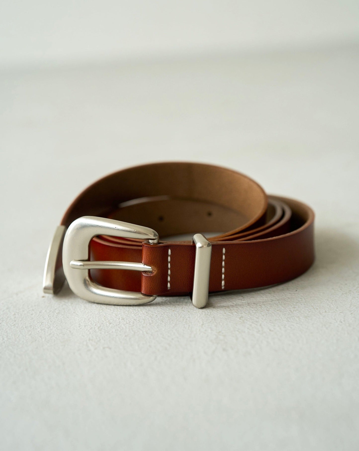 western recycle cow leather belt