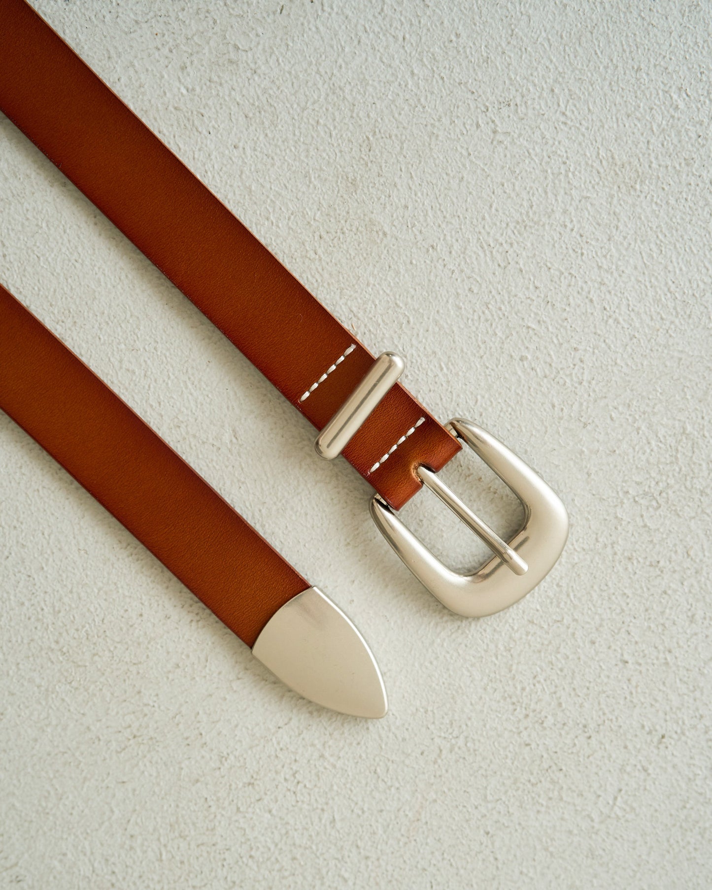 western recycle cow leather belt