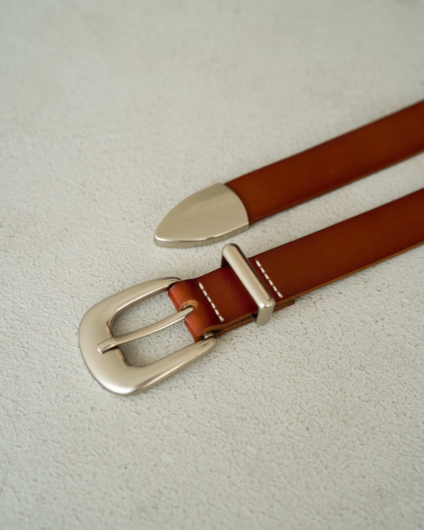 western recycle cow leather belt