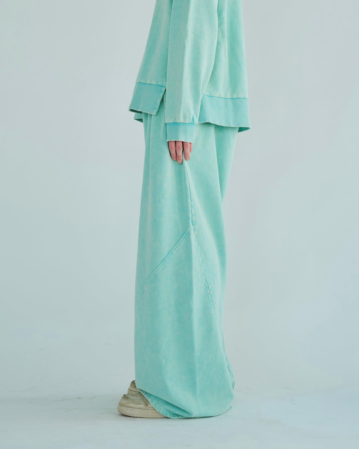 sunfade super wide baggy sweat pants