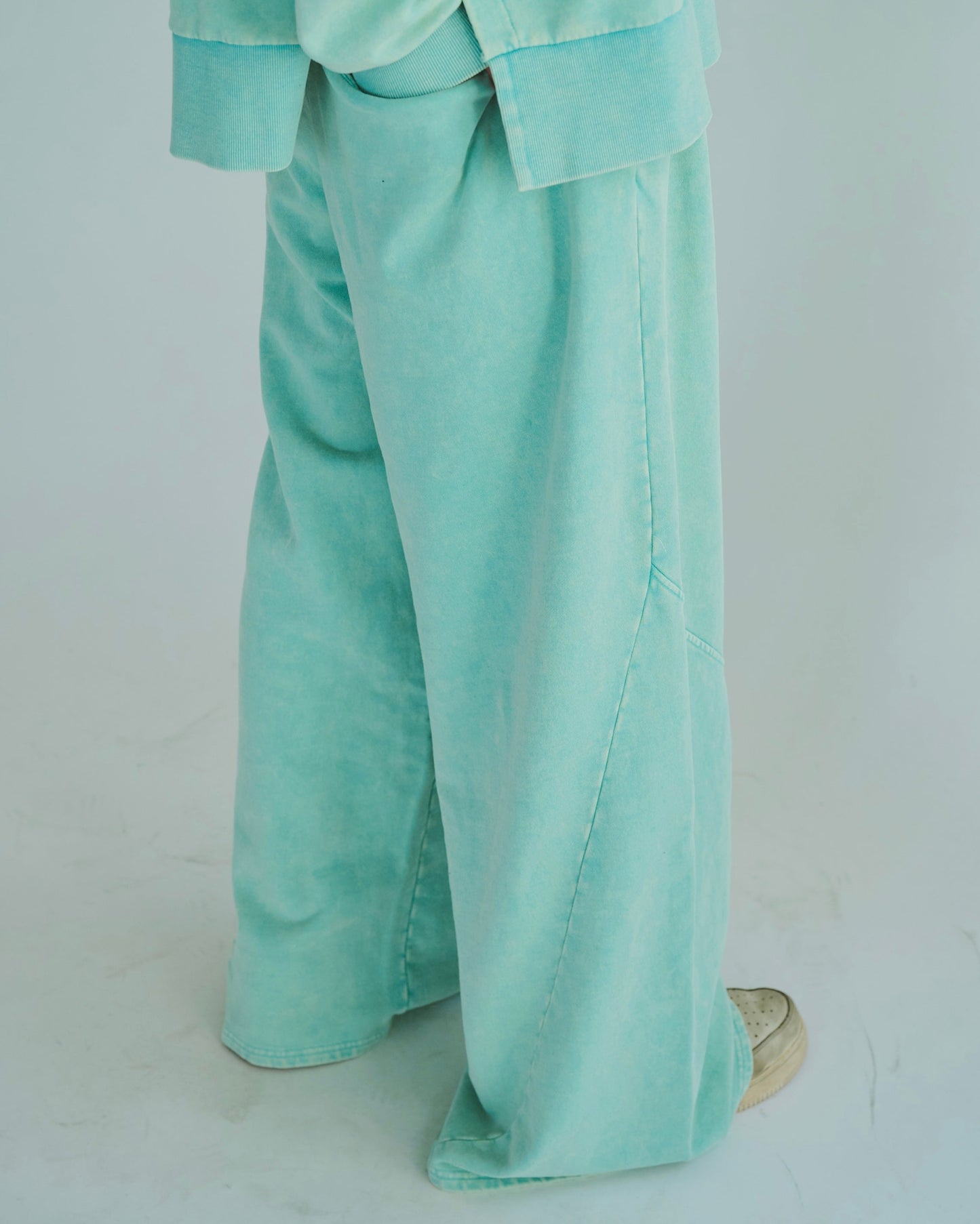 sunfade super wide baggy sweat pants