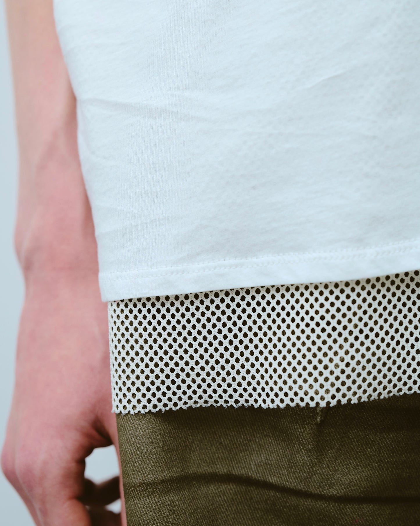 reversible layered sleeveless cutsew