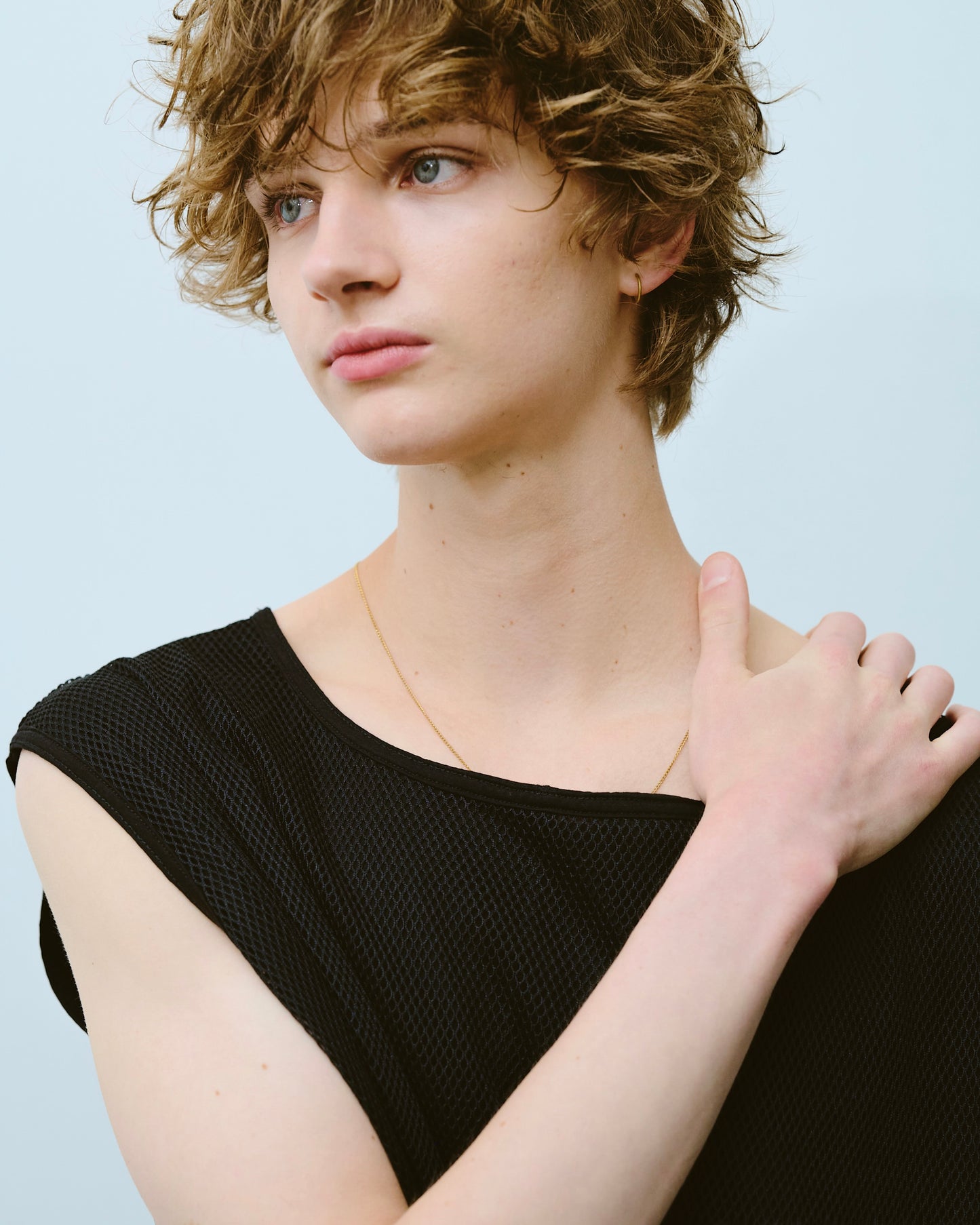 reversible layered sleeveless cutsew