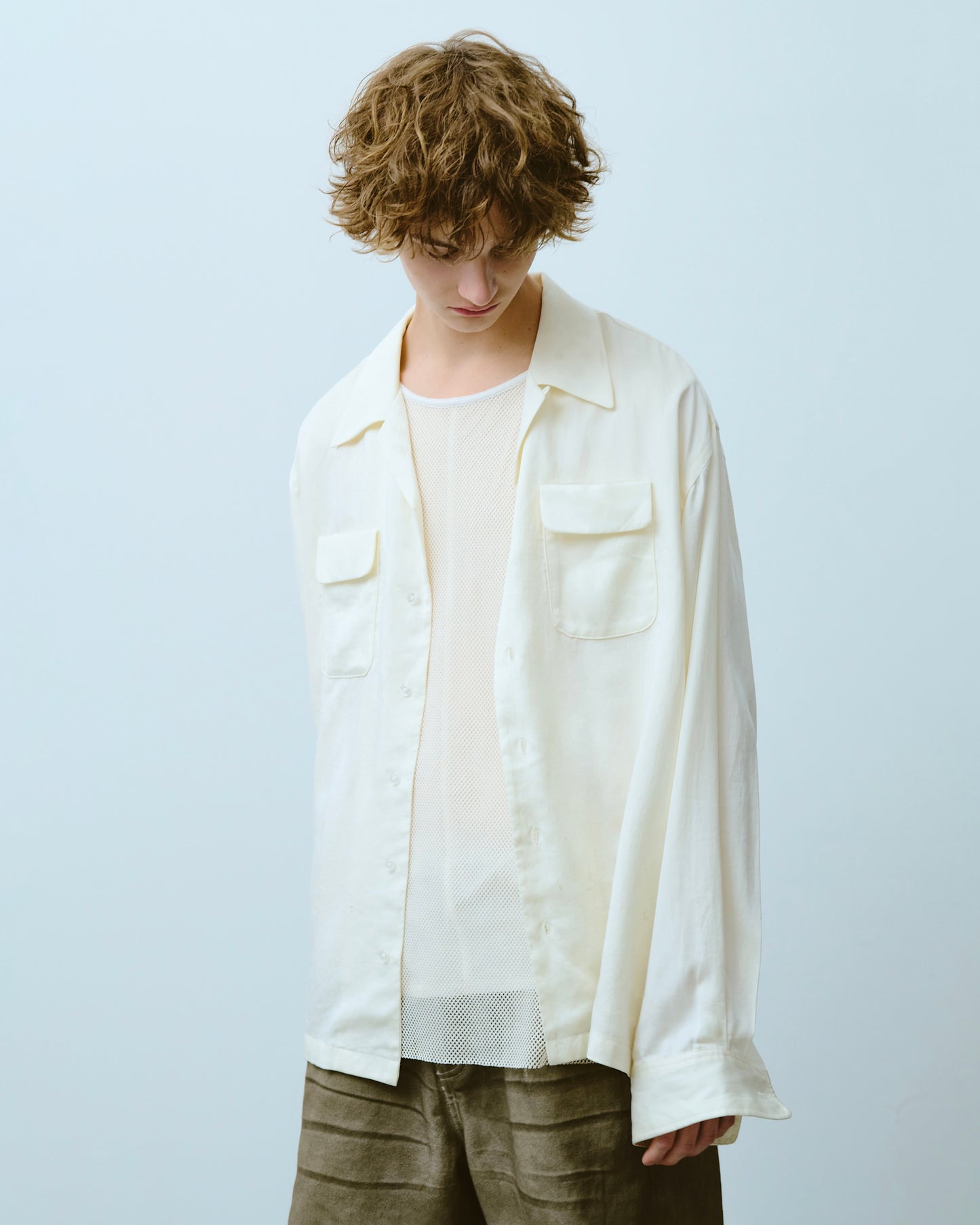 reversible layered sleeveless cutsew
