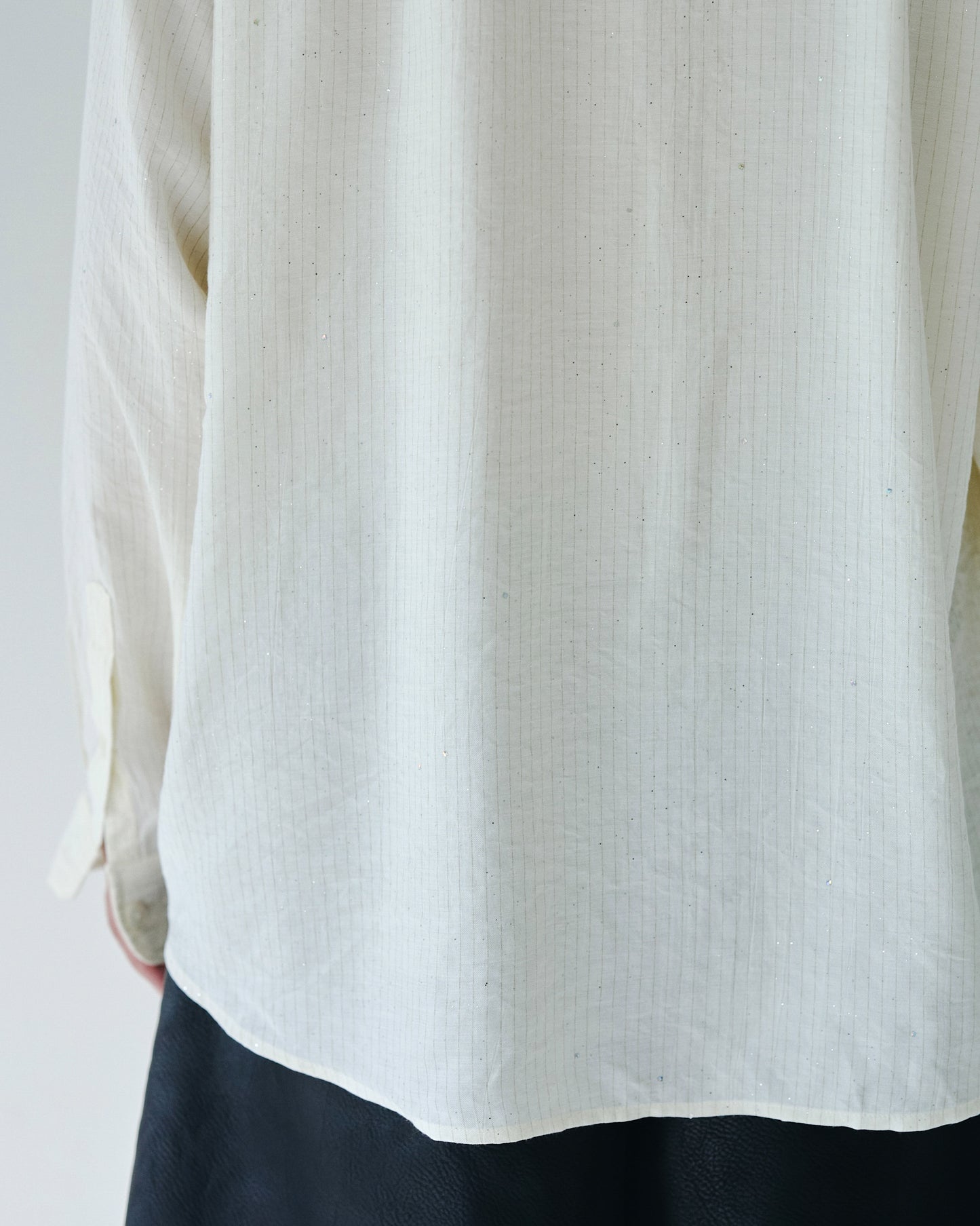 shinee rayon stripe l/s shirt