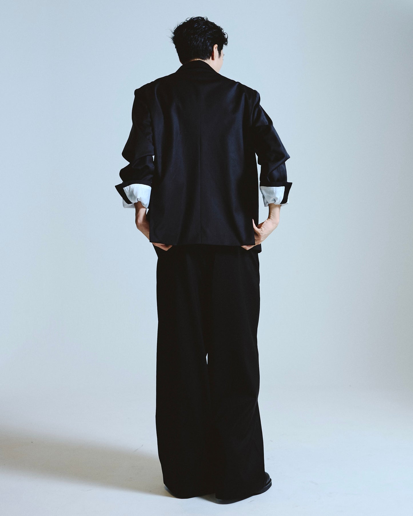 double breasted tailored jacket