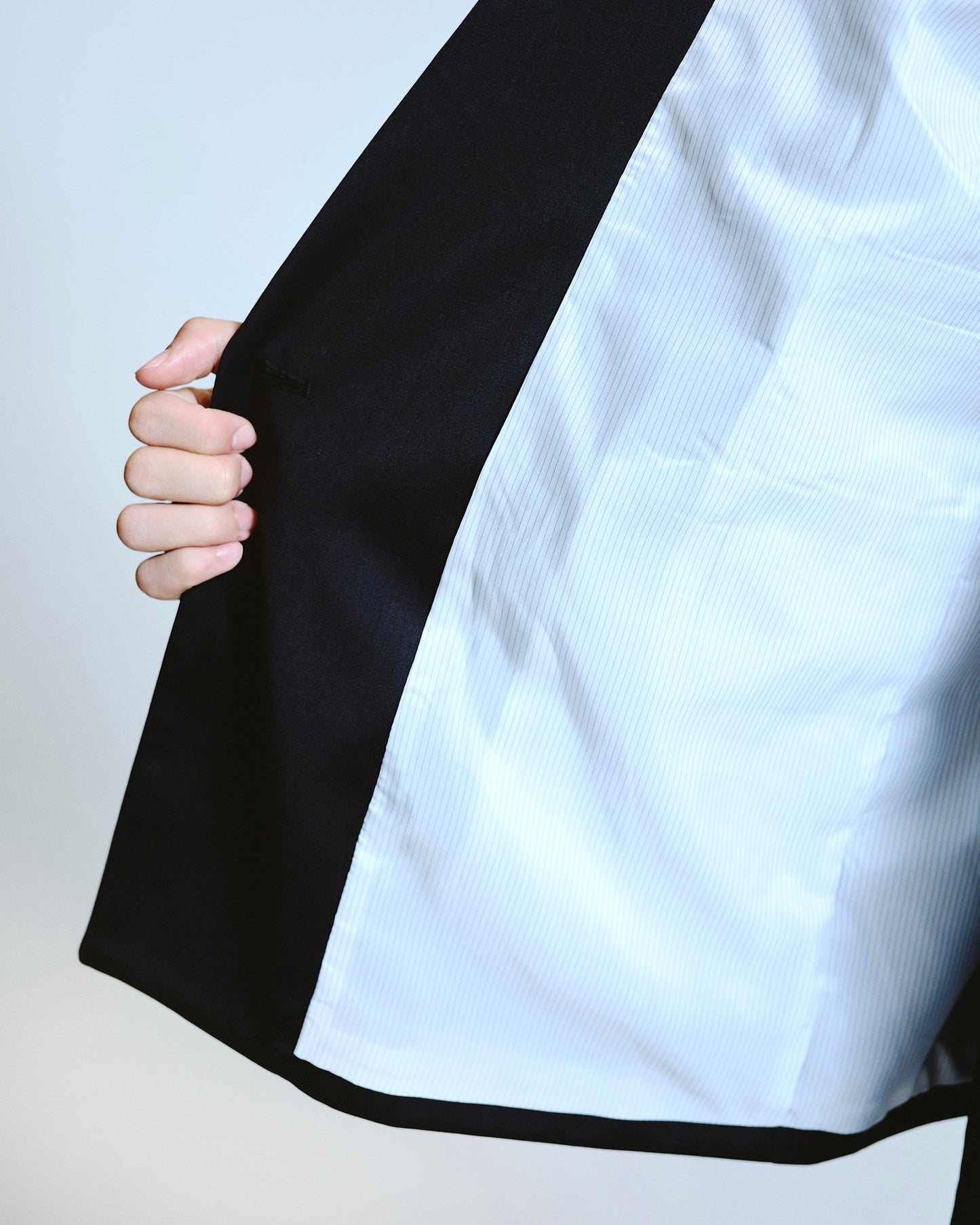 double breasted tailored jacket