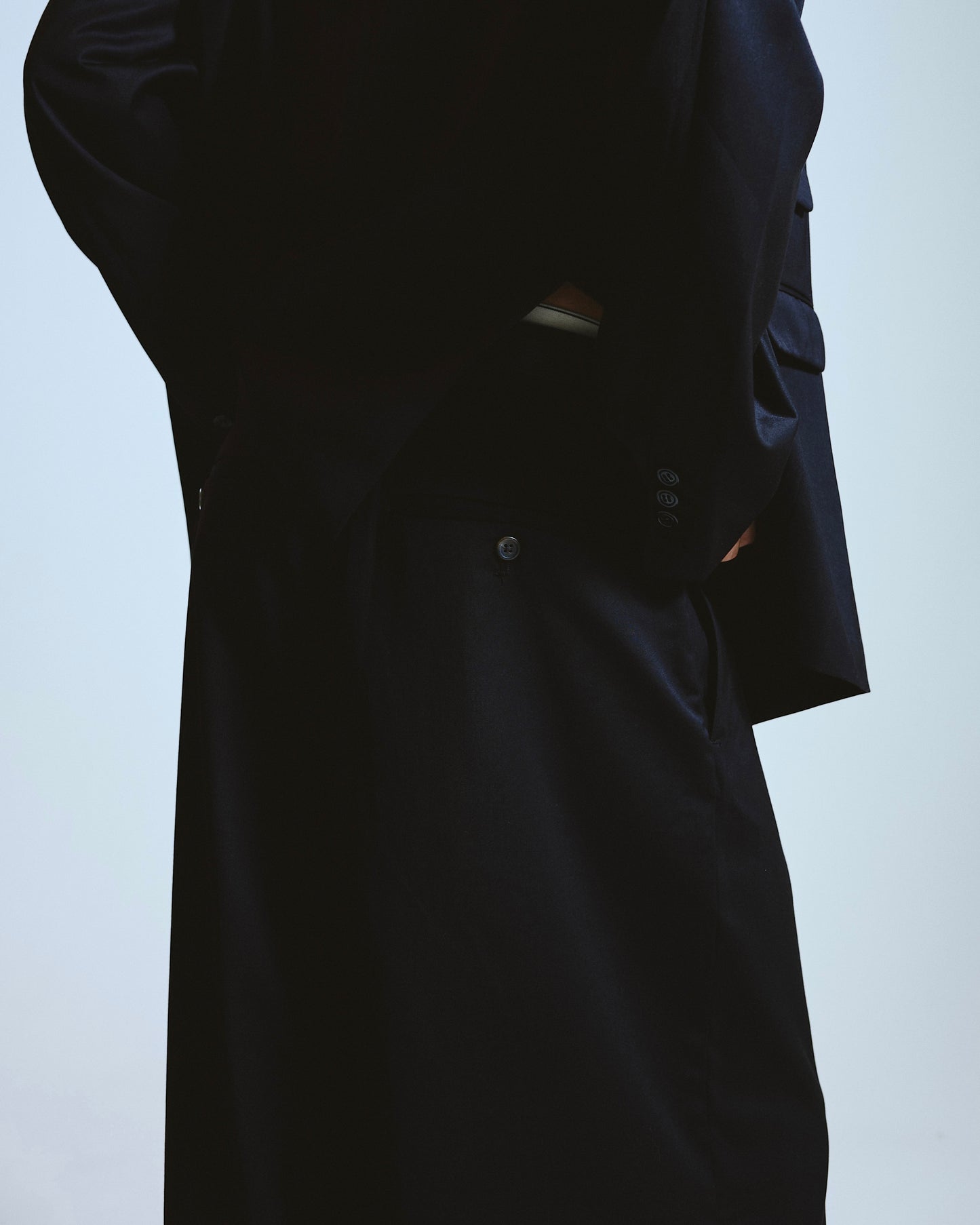 double breasted tailored jacket