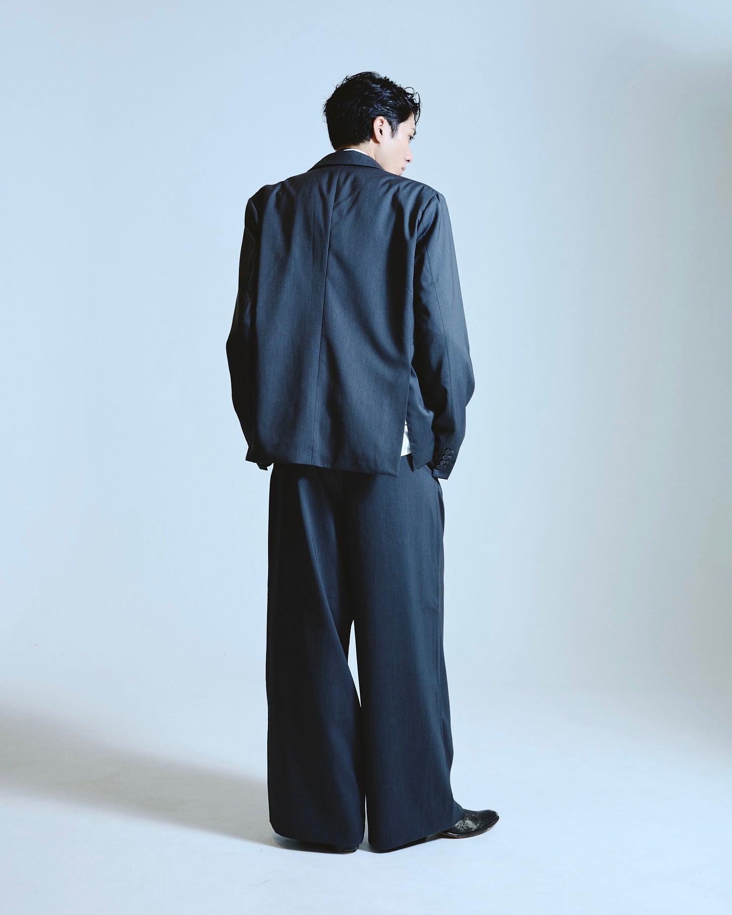double breasted tailored jacket