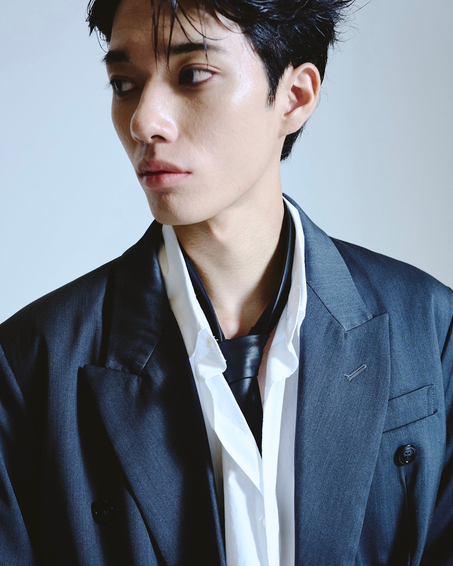 double breasted tailored jacket