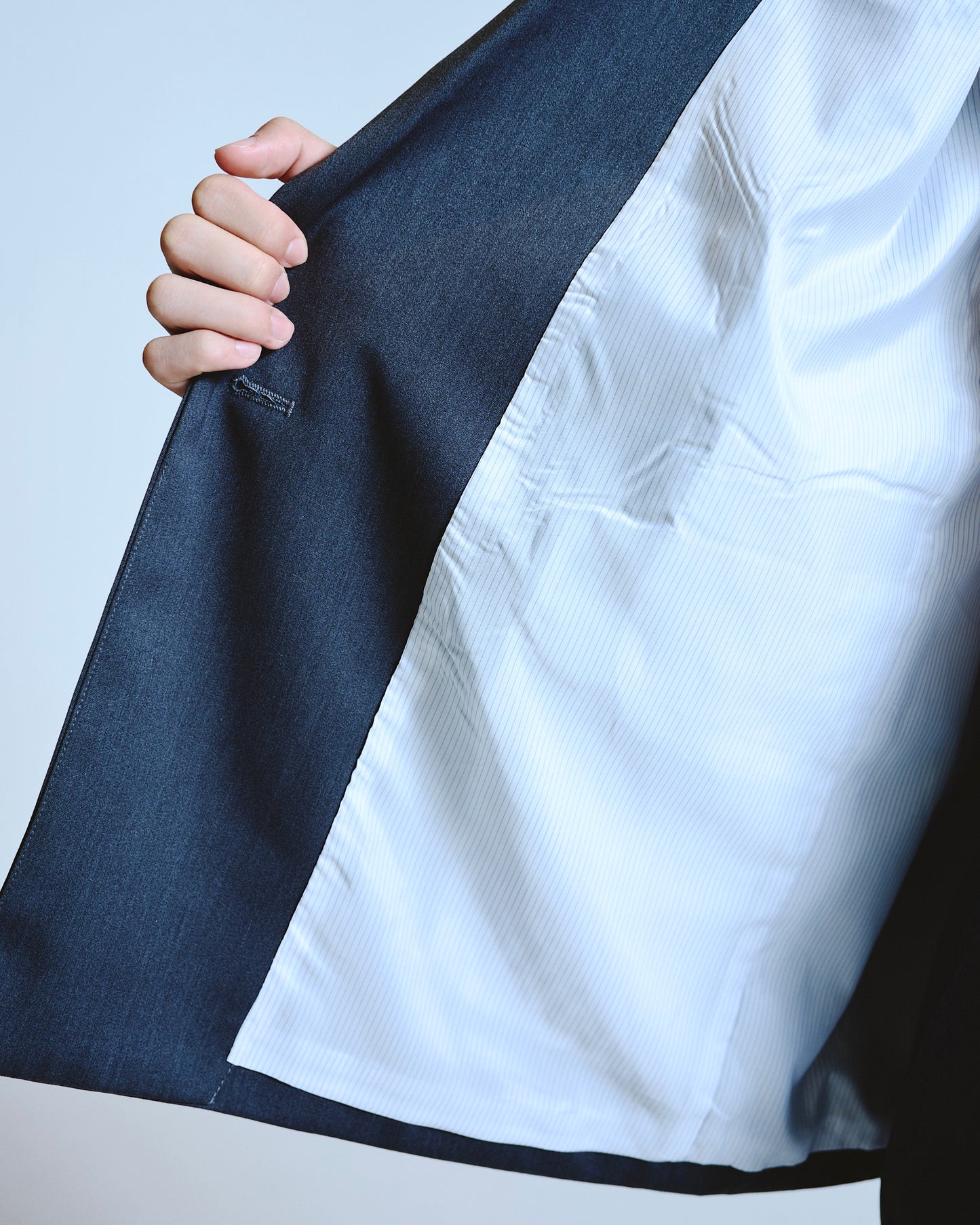 double breasted tailored jacket