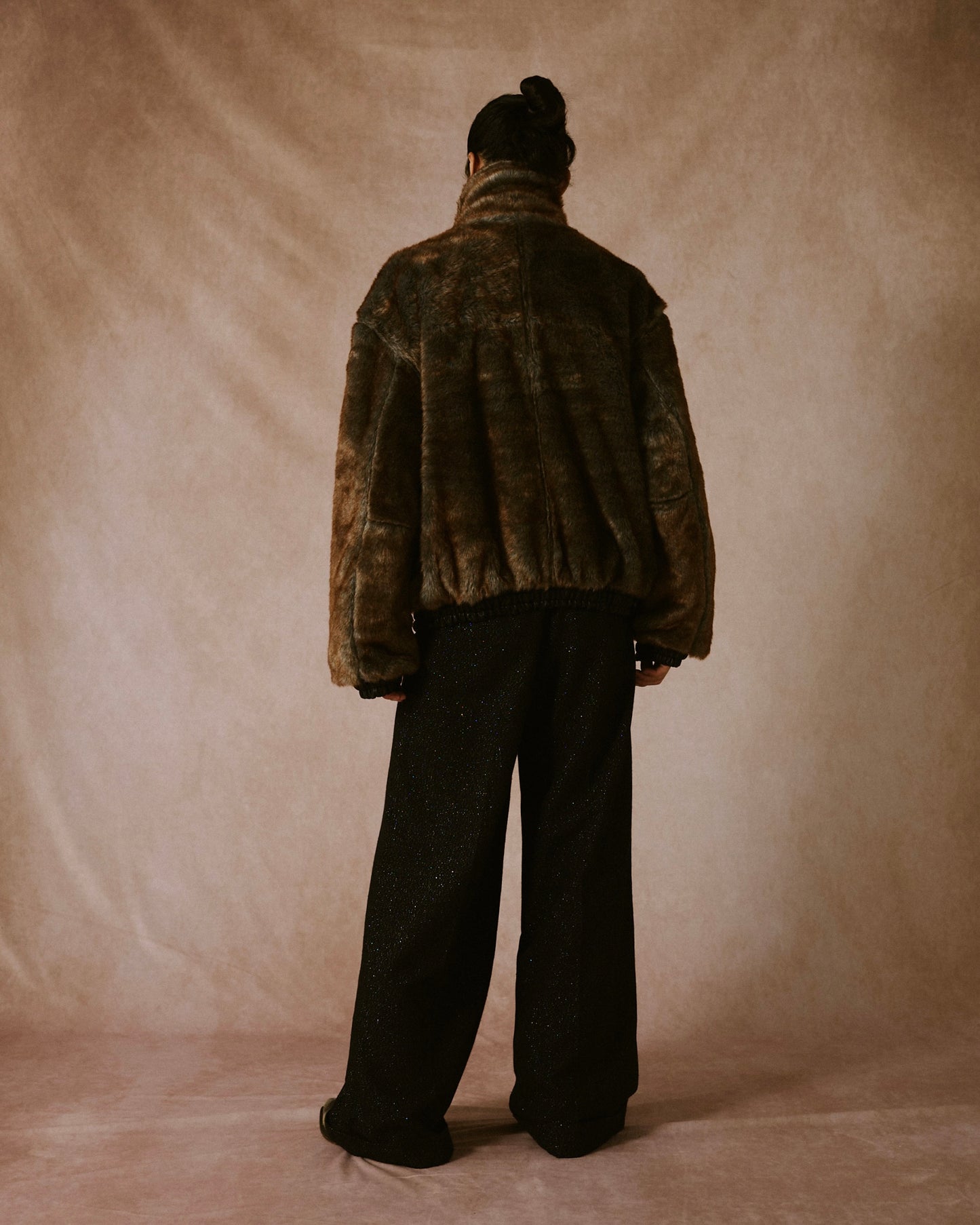 leather/fur faux reversible flight jacket (発送予定:2025年11月上旬~)