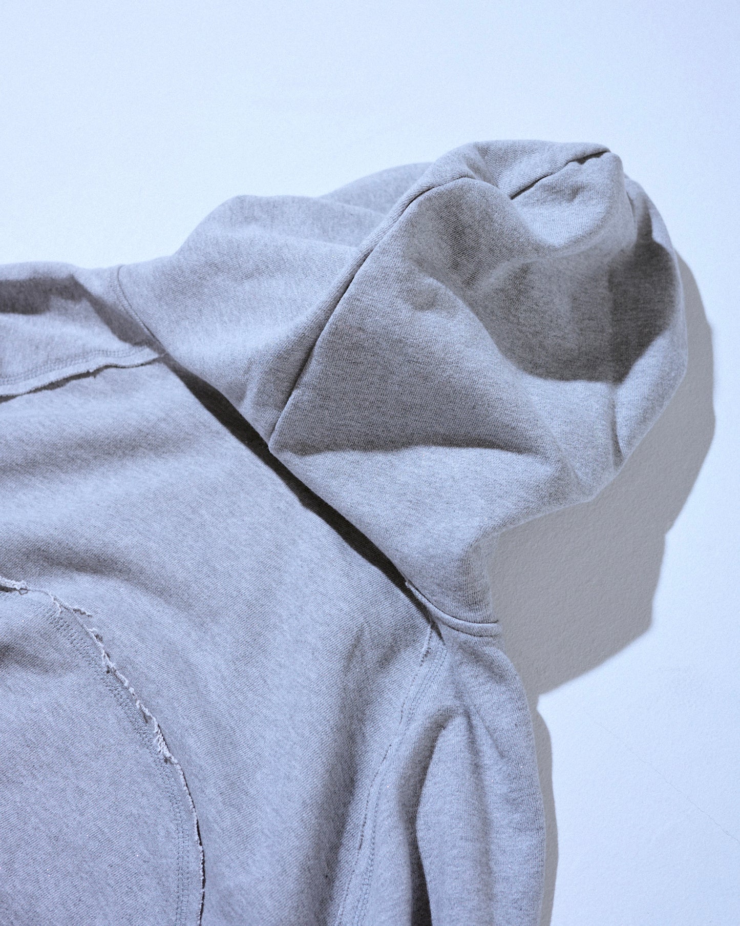 Glitter Seam Double-Zip Hoodie