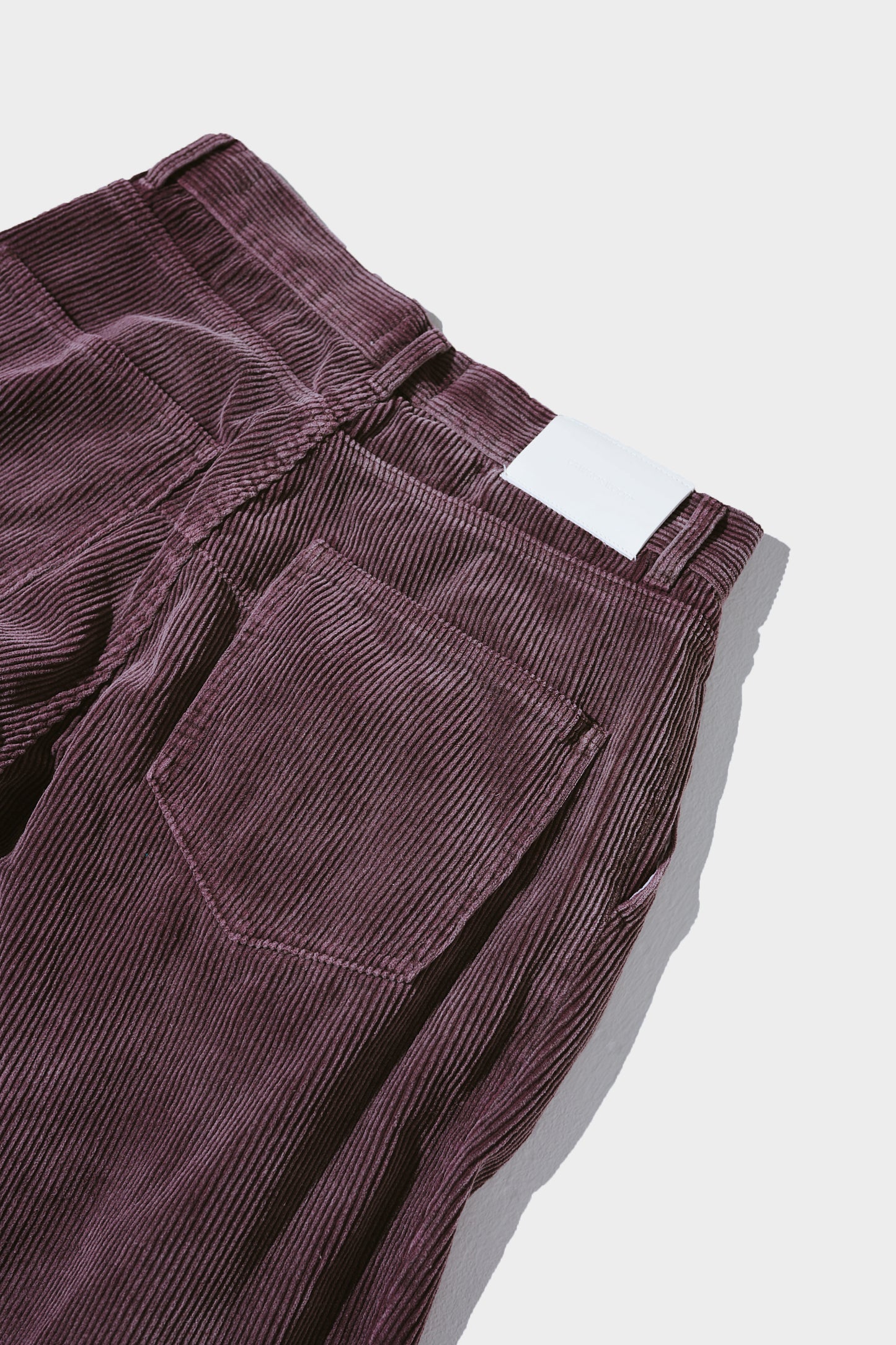 super baggy faded corduroy trousers