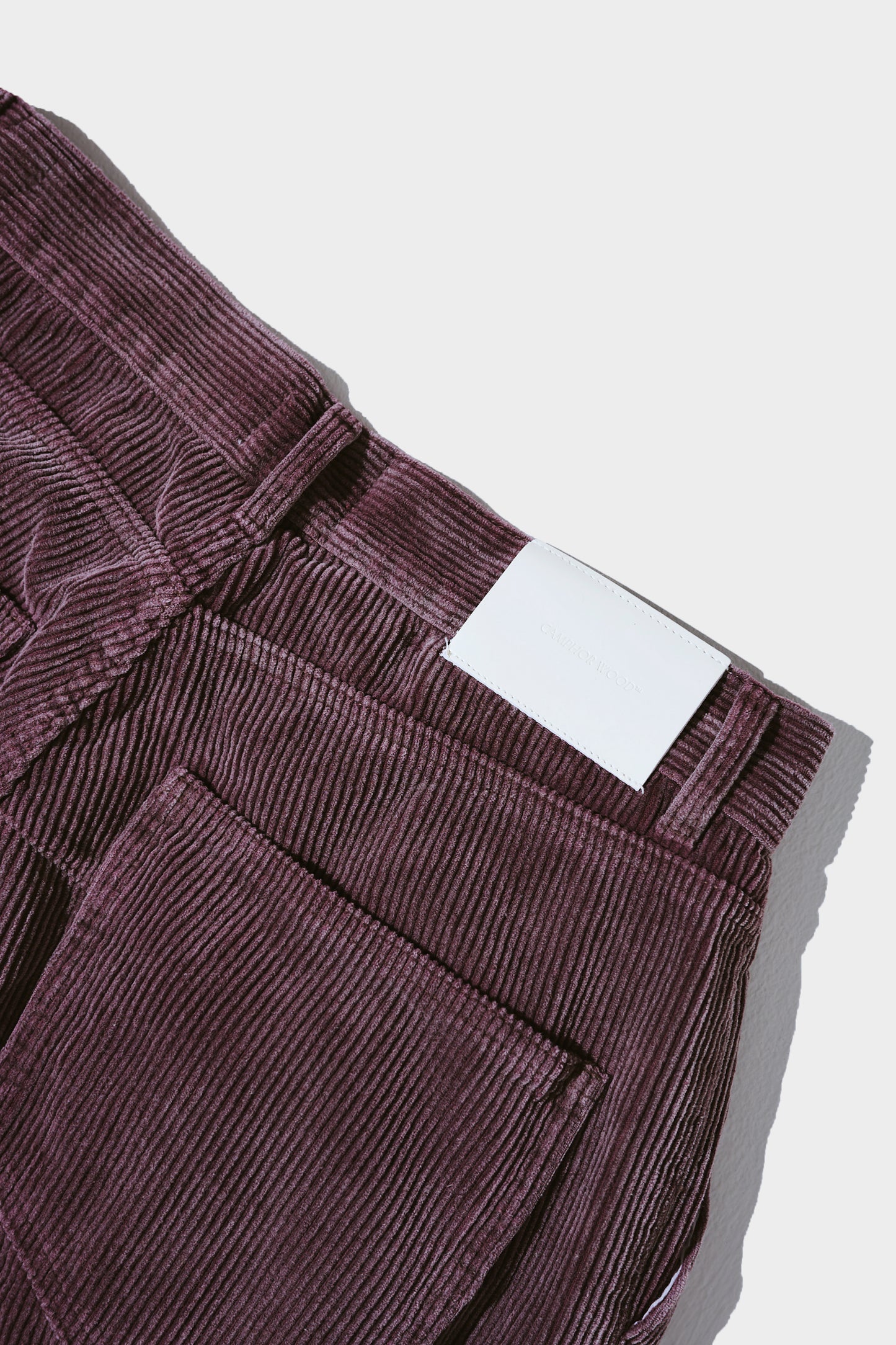 super baggy faded corduroy trousers