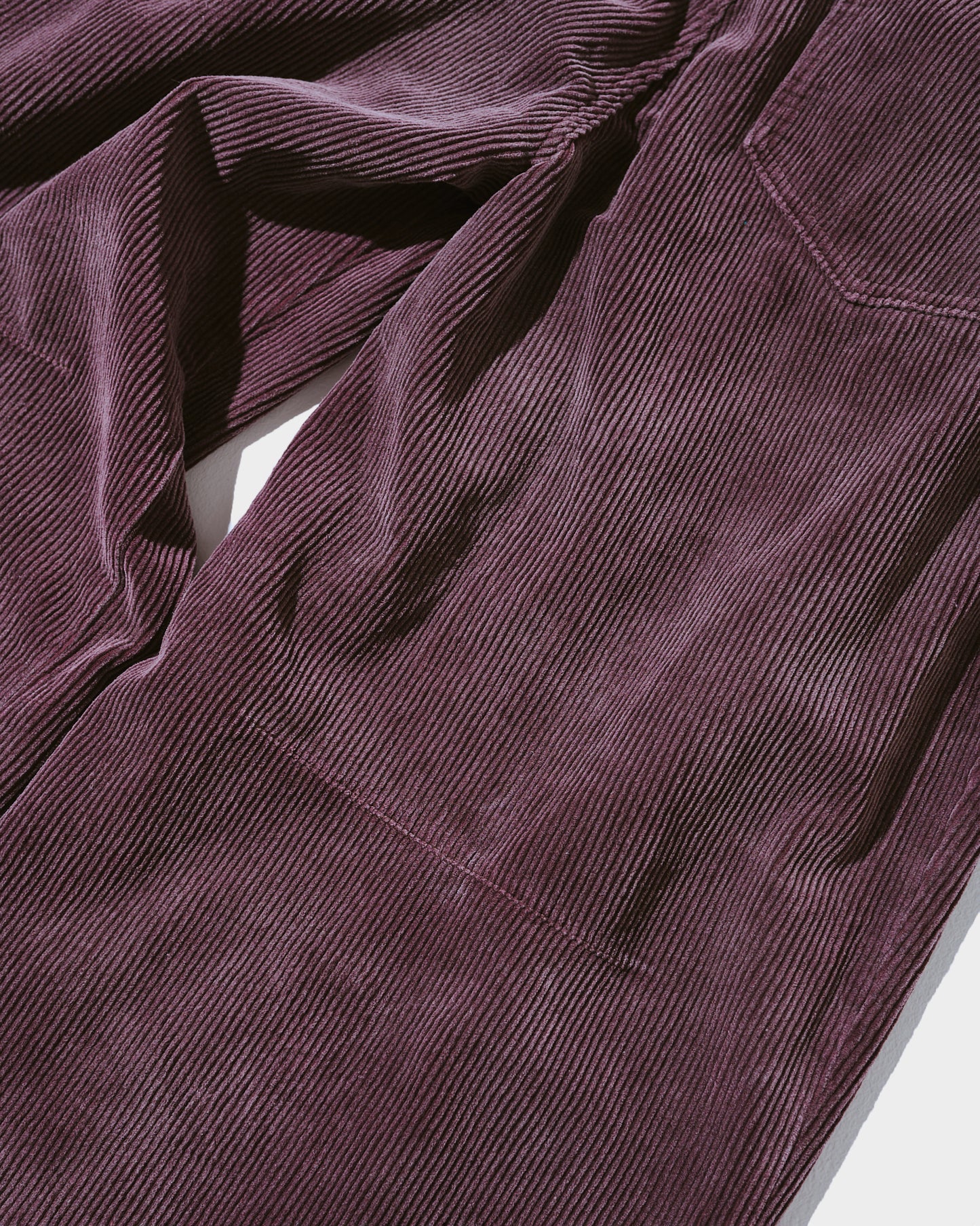 super baggy faded corduroy trousers