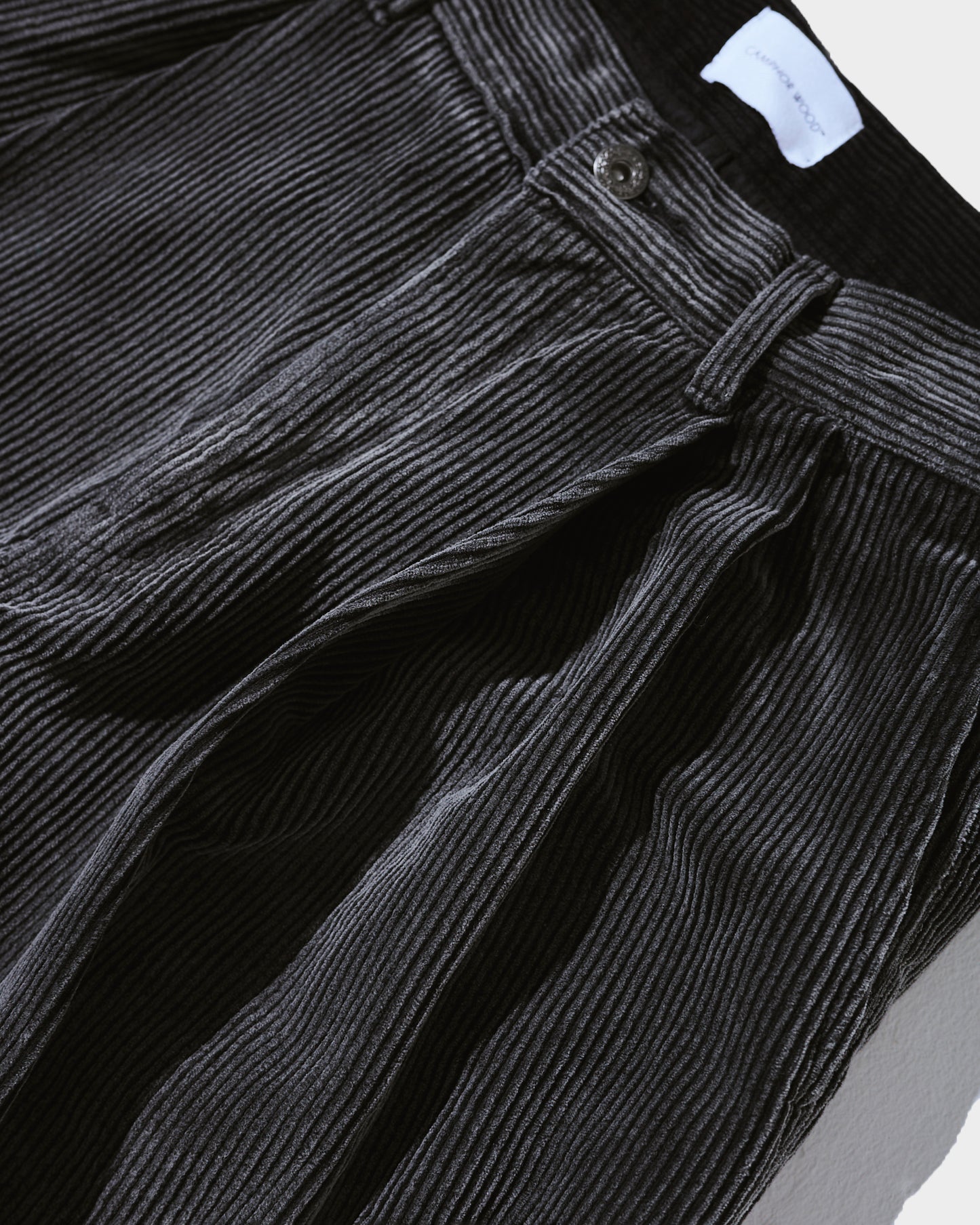 super baggy faded corduroy trousers