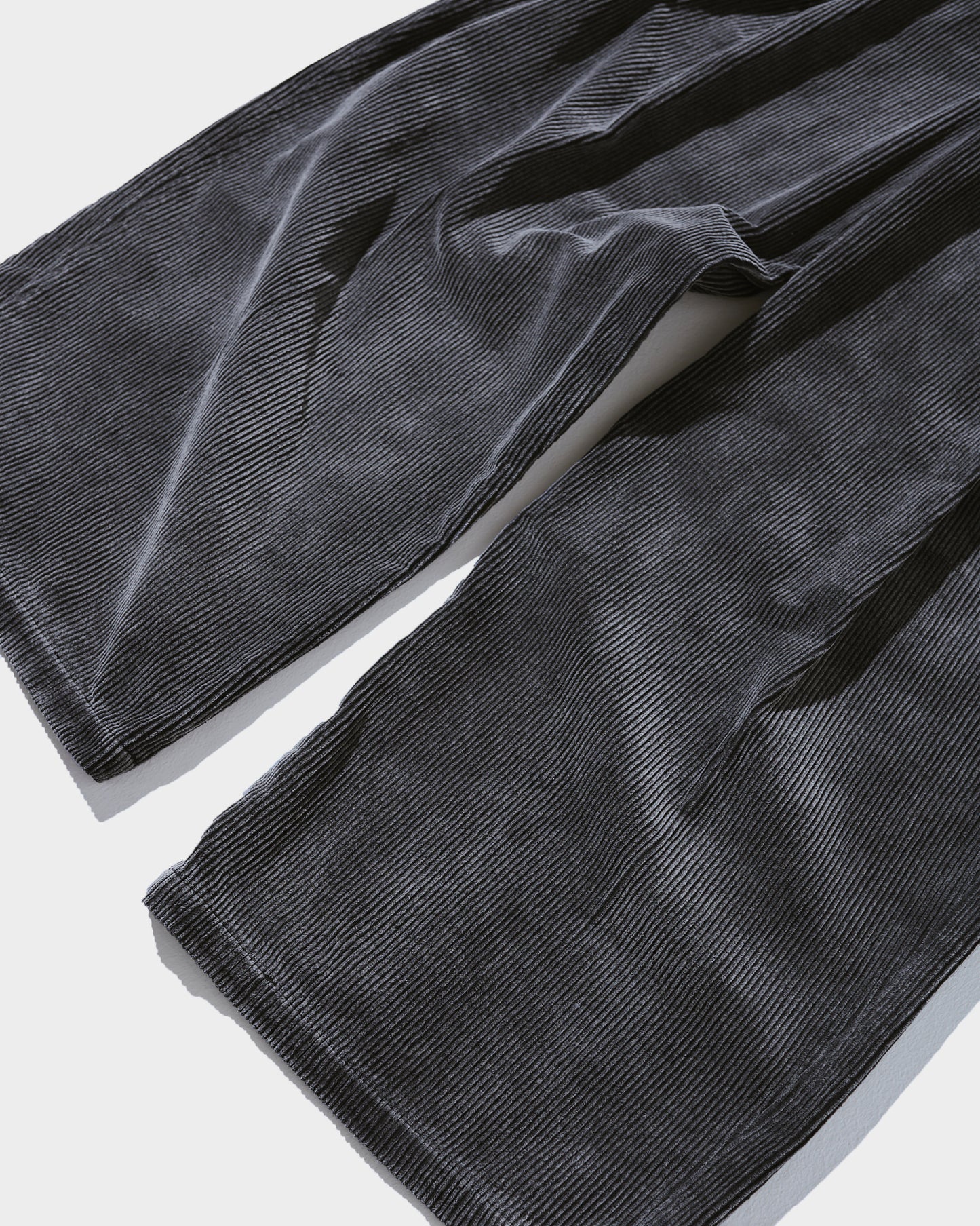 super baggy faded corduroy trousers