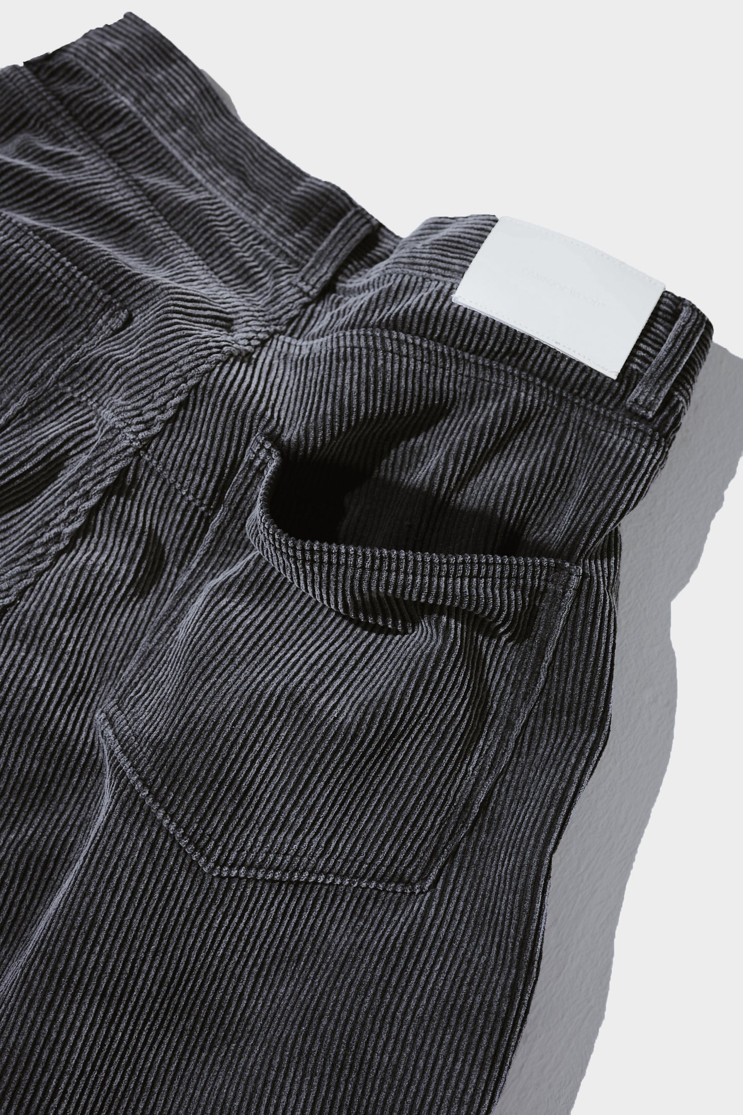 super baggy faded corduroy trousers