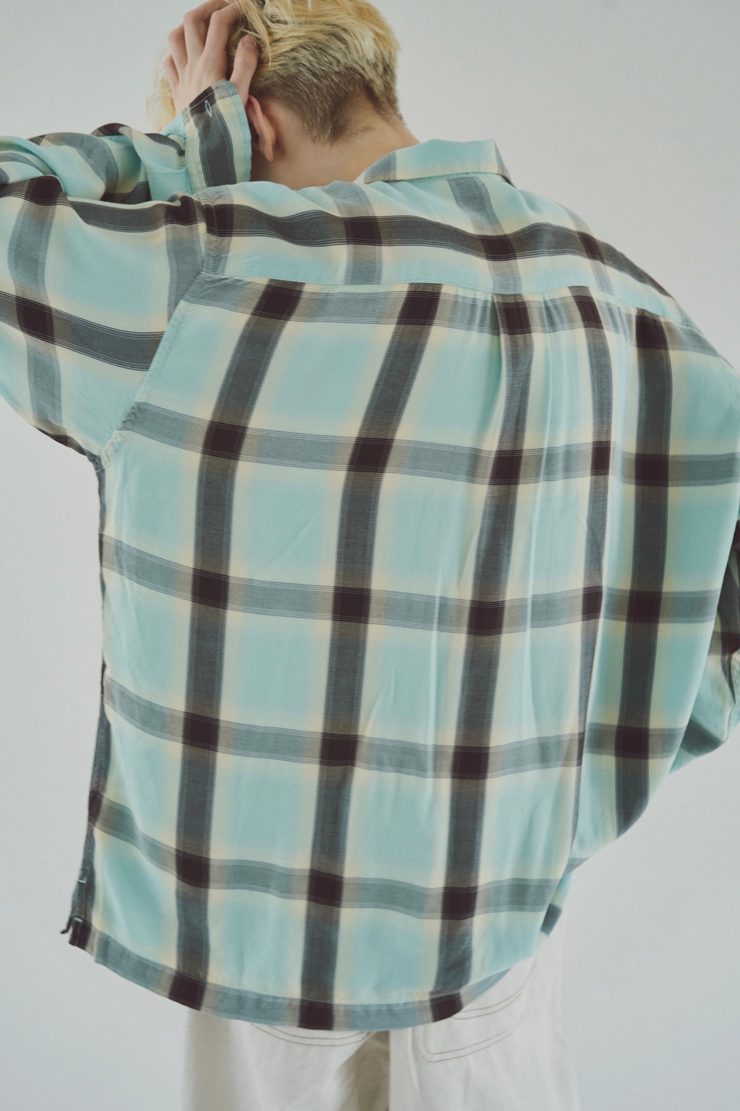 Rayon ombre original check shirts