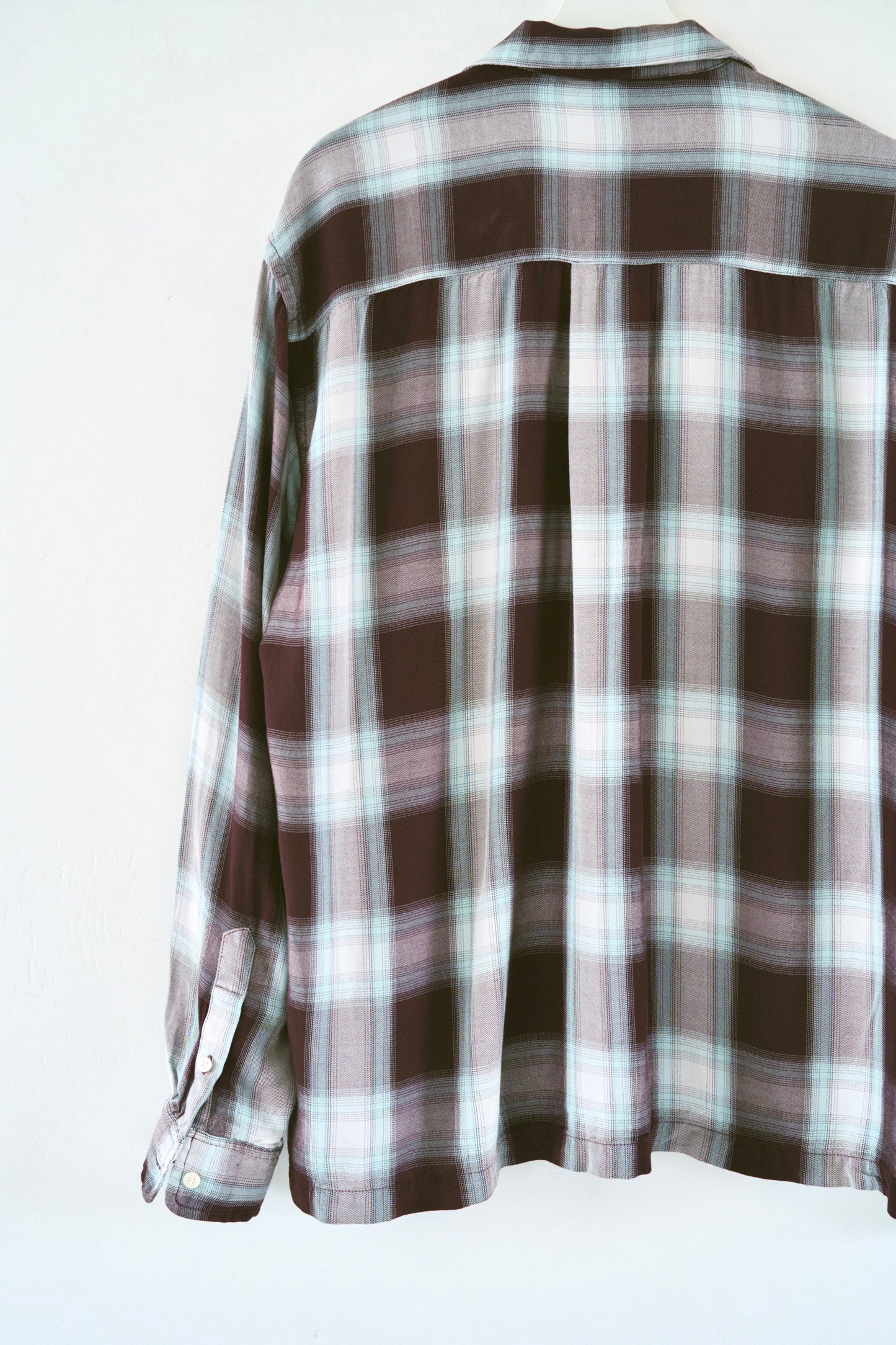 Rayon ombre original check shirts