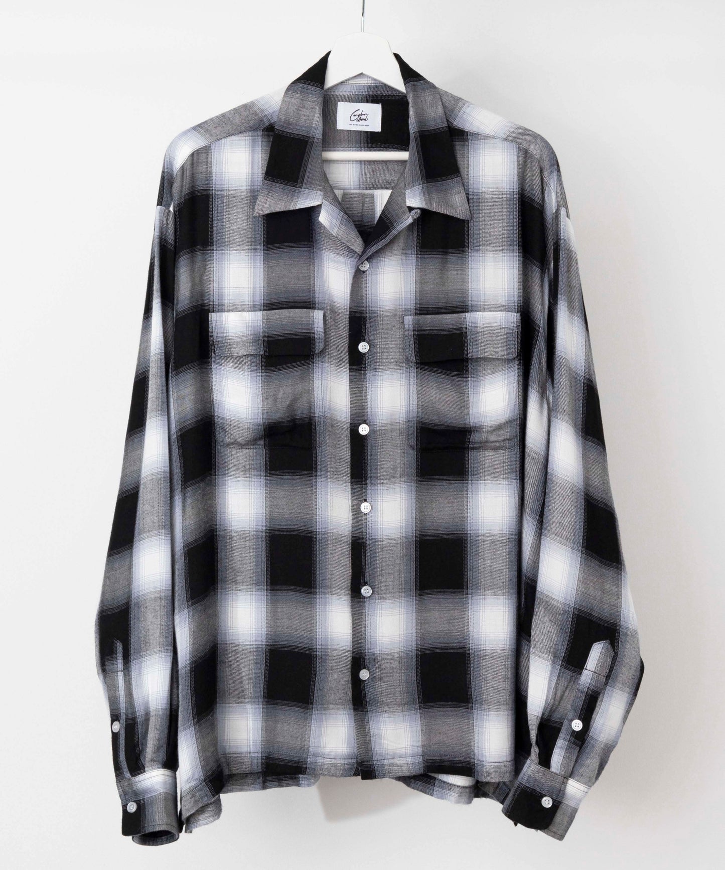 Rayon ombre check shirts