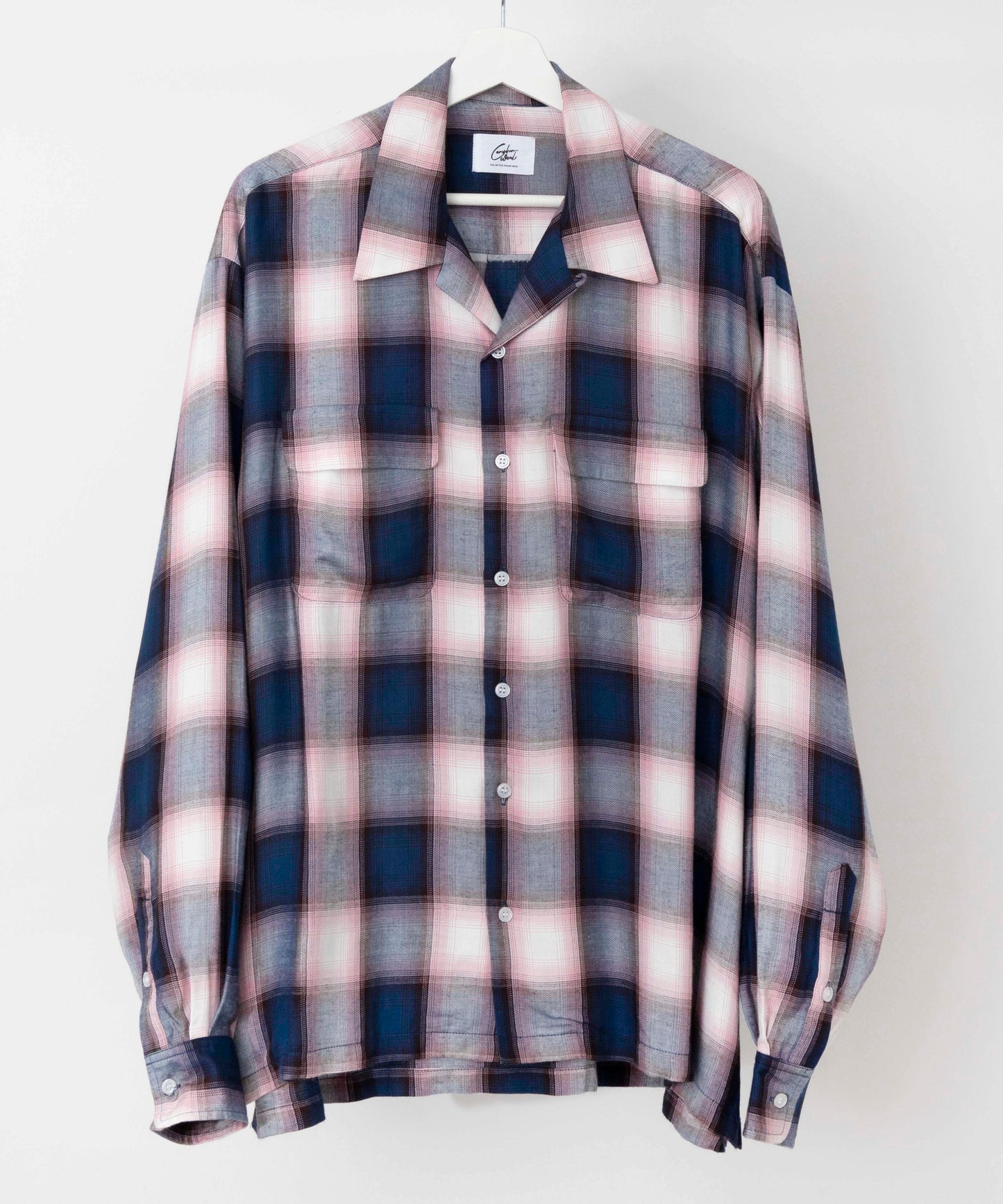Rayon ombre check shirts