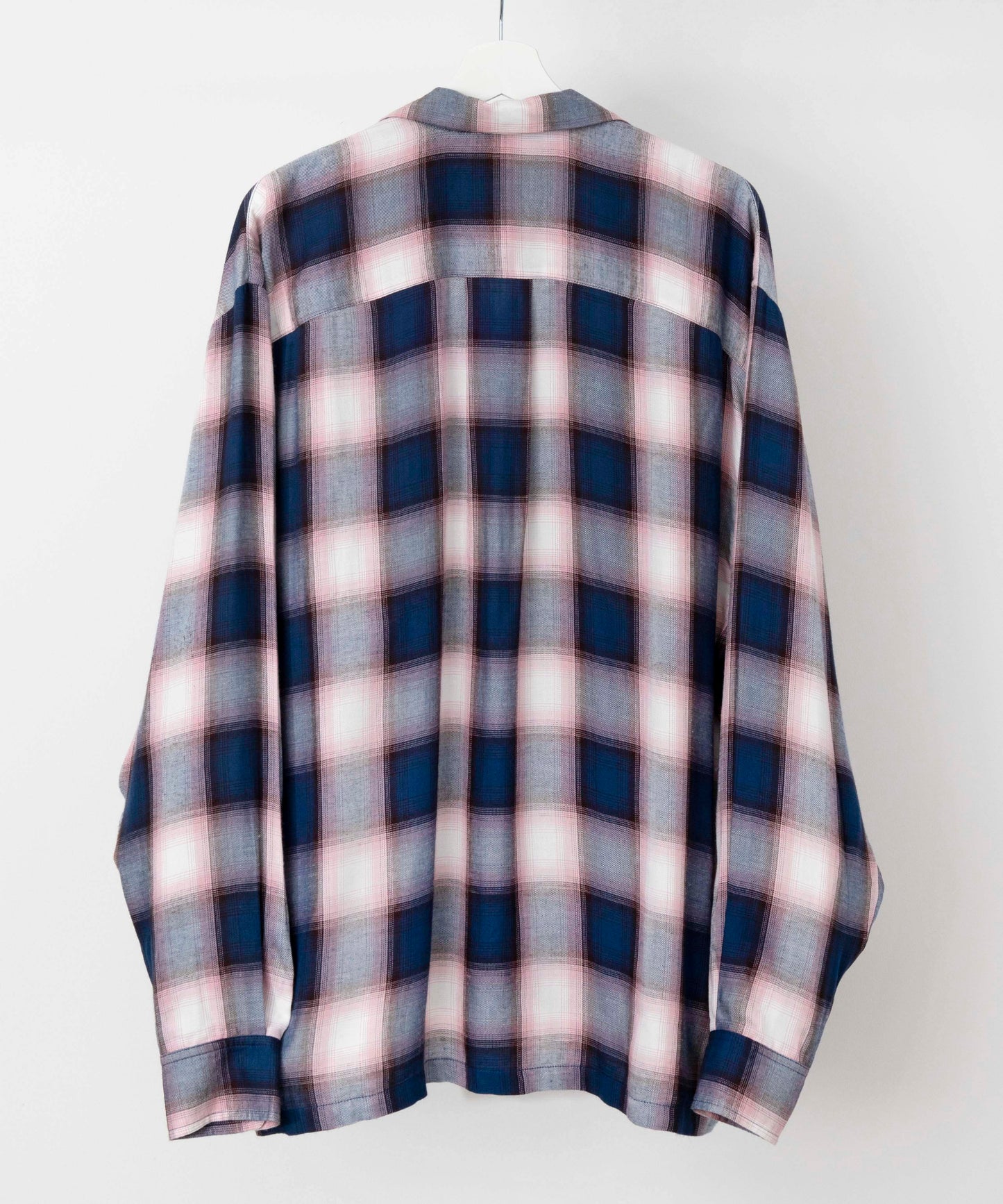 Rayon ombre check shirts