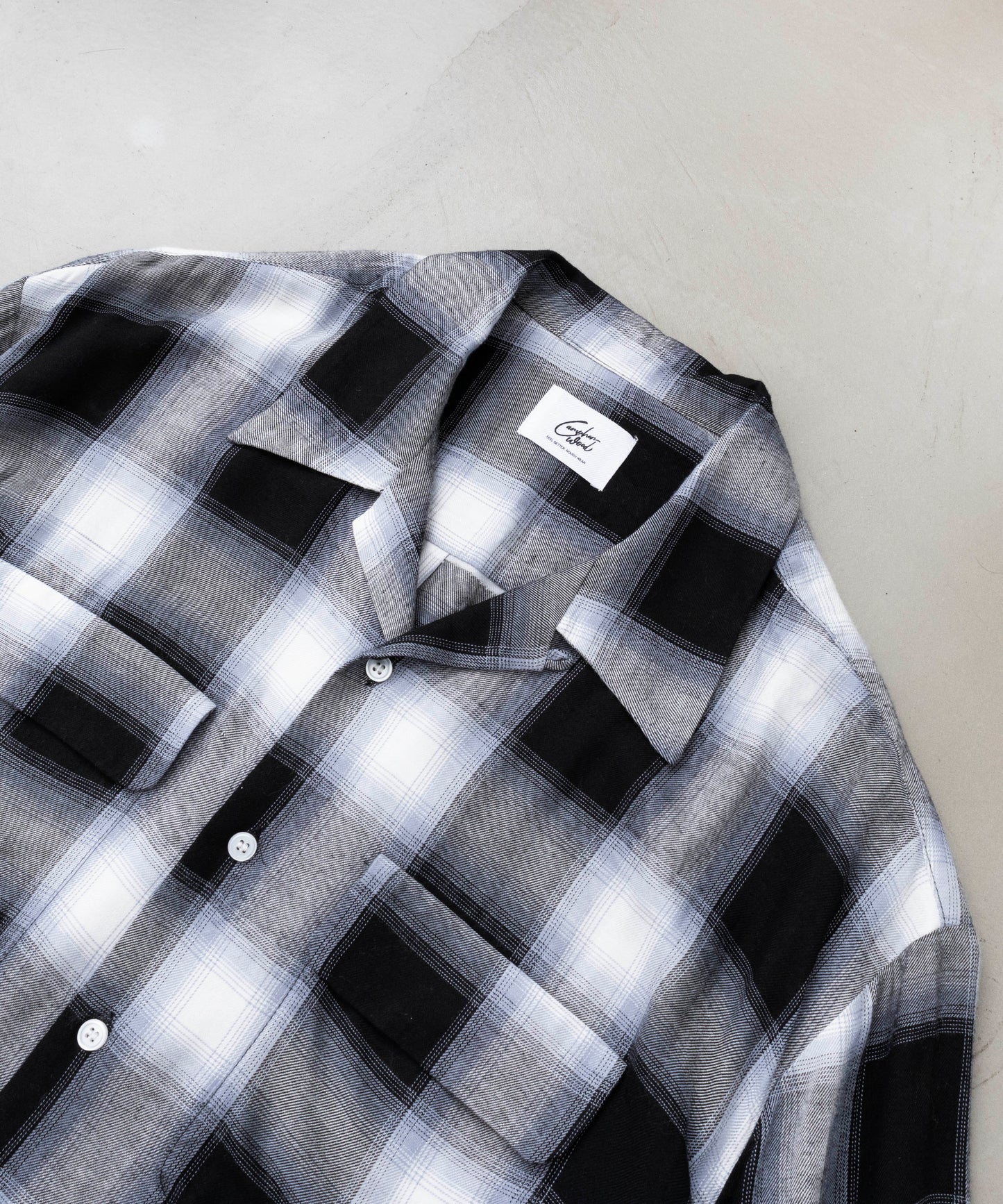 Rayon ombre check shirts