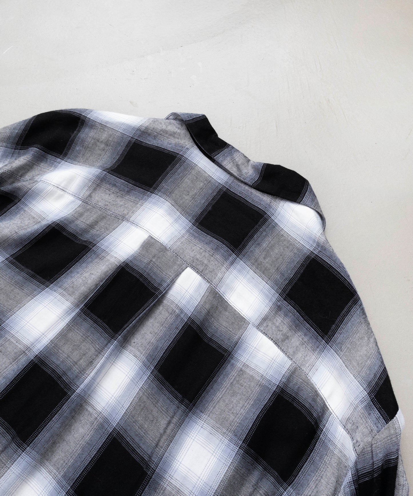 Rayon ombre check shirts