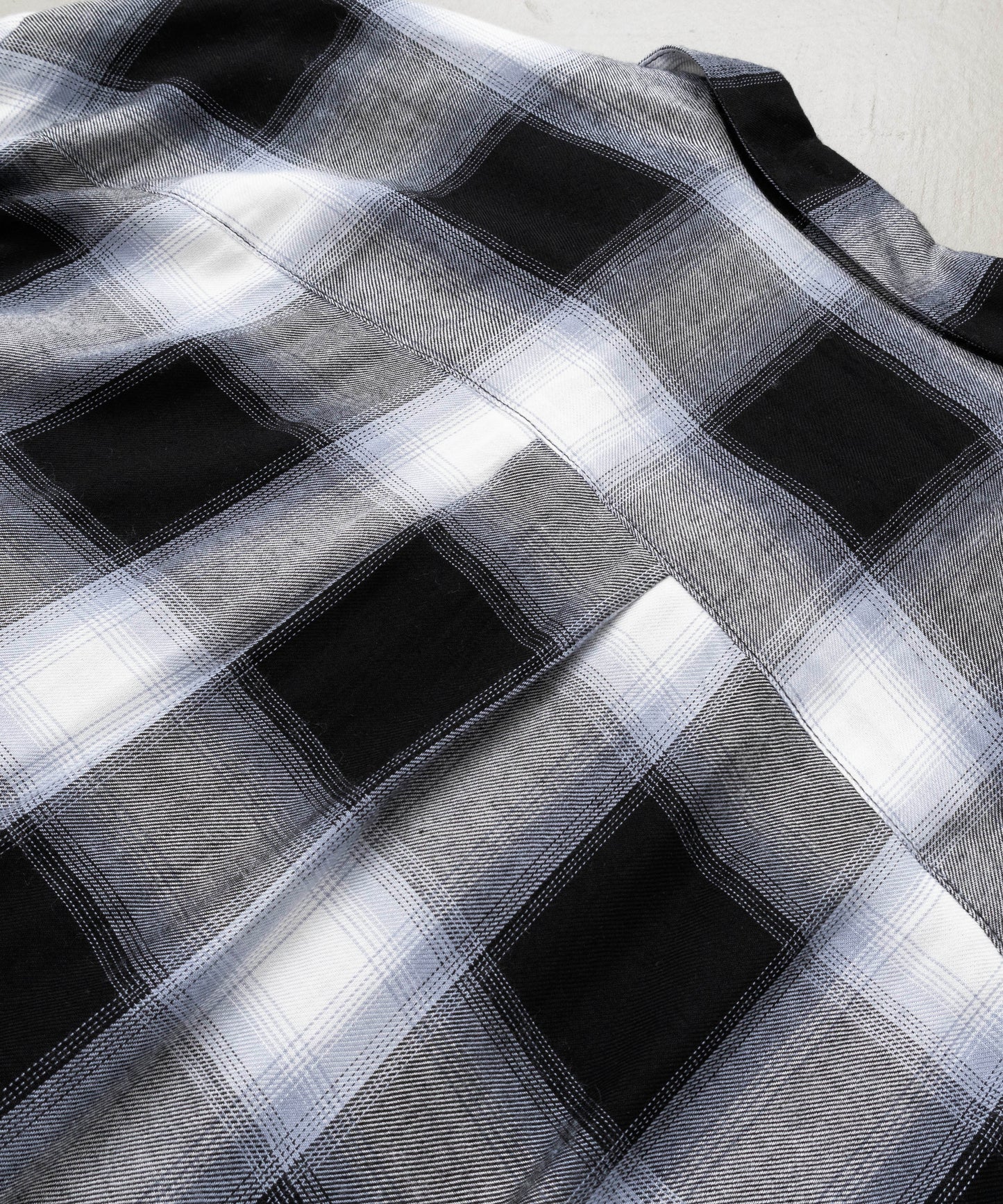 Rayon ombre check shirts