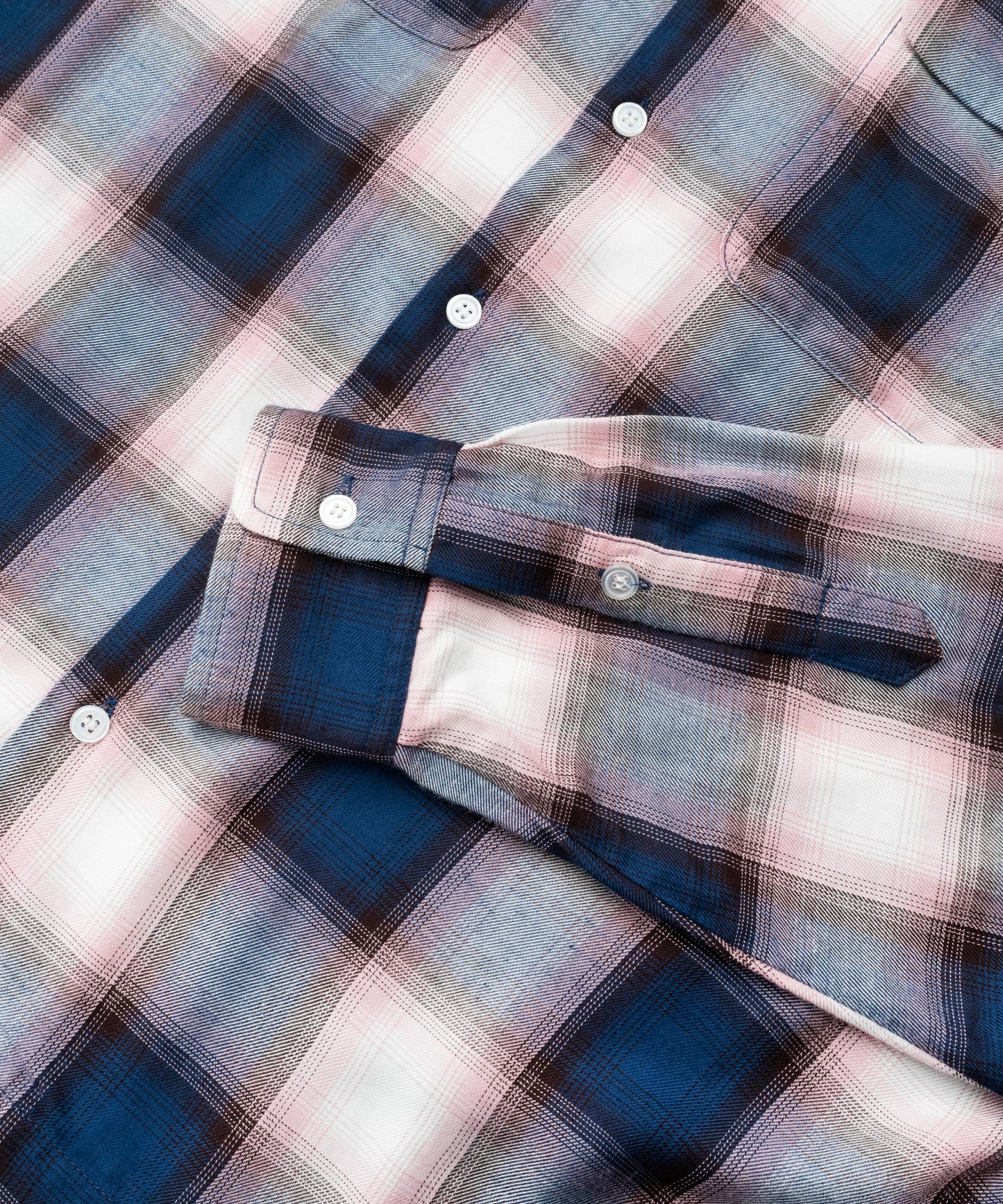 Rayon ombre check shirts
