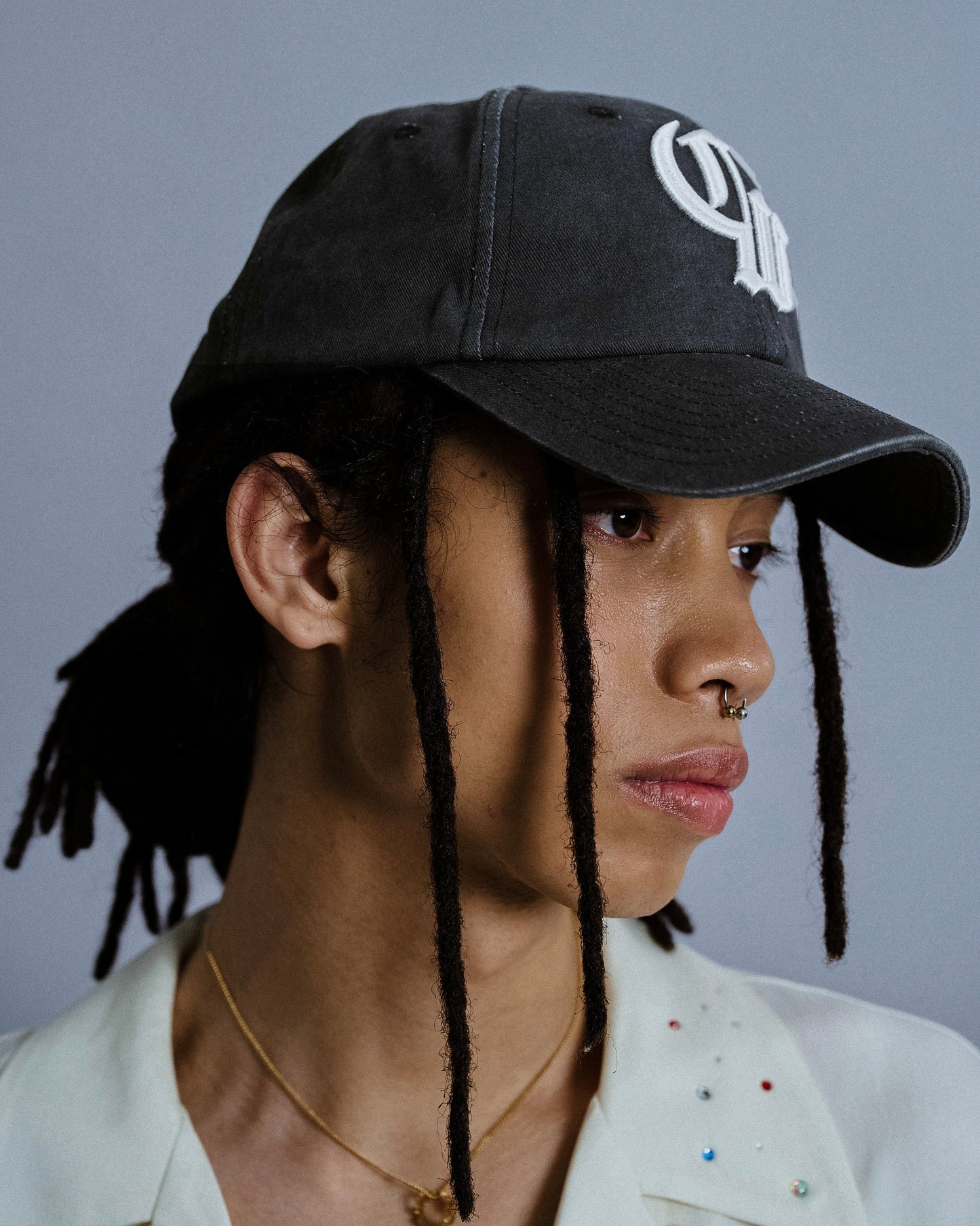 faded logo baseball cap