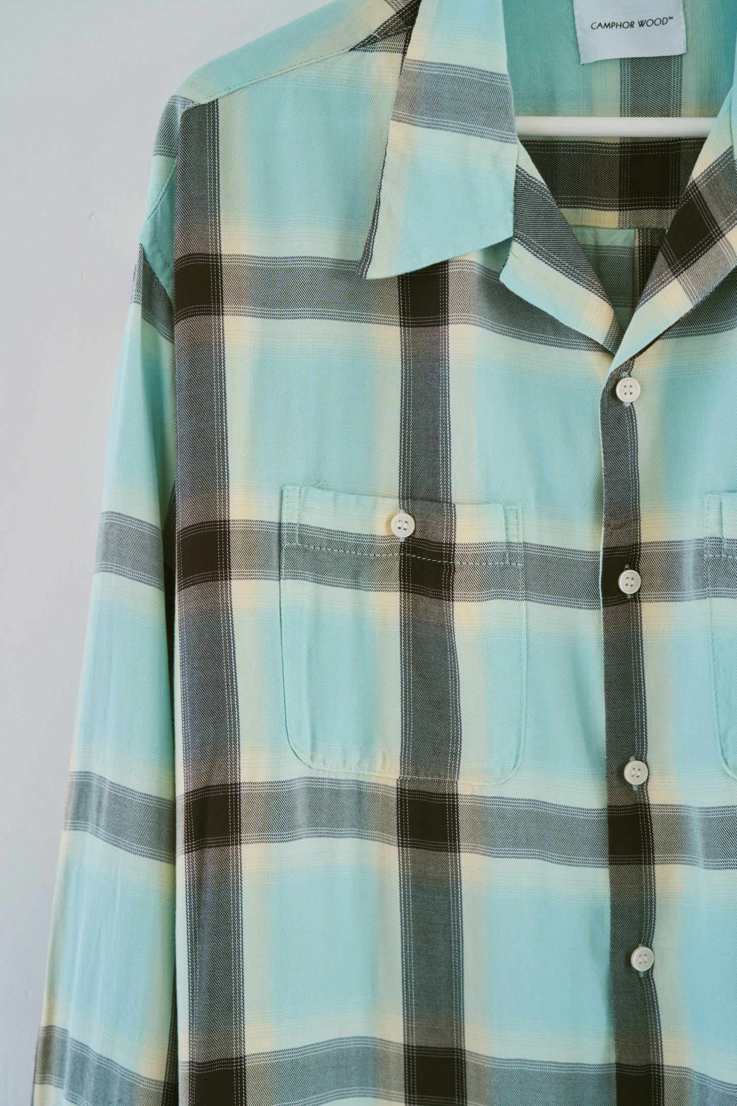 Rayon ombre original check shirts