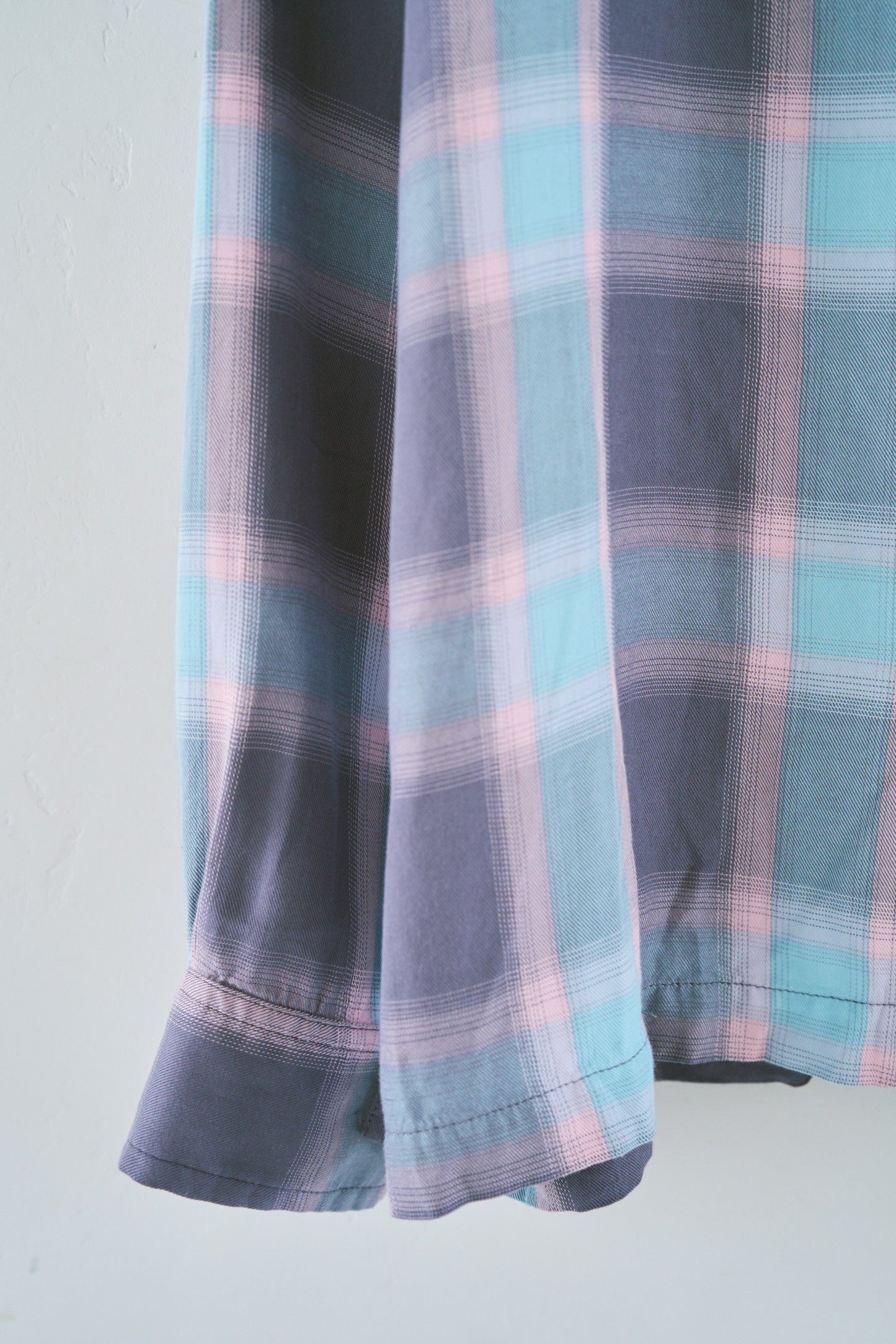 Rayon ombre original check shirts