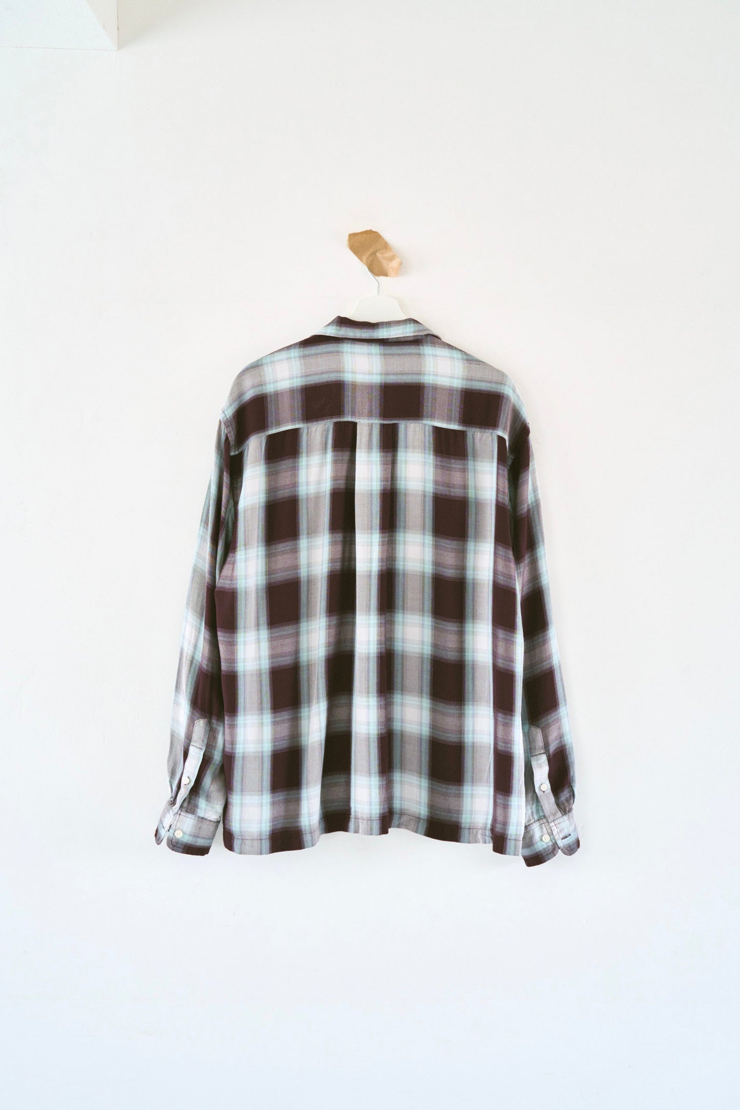 Rayon ombre original check shirts