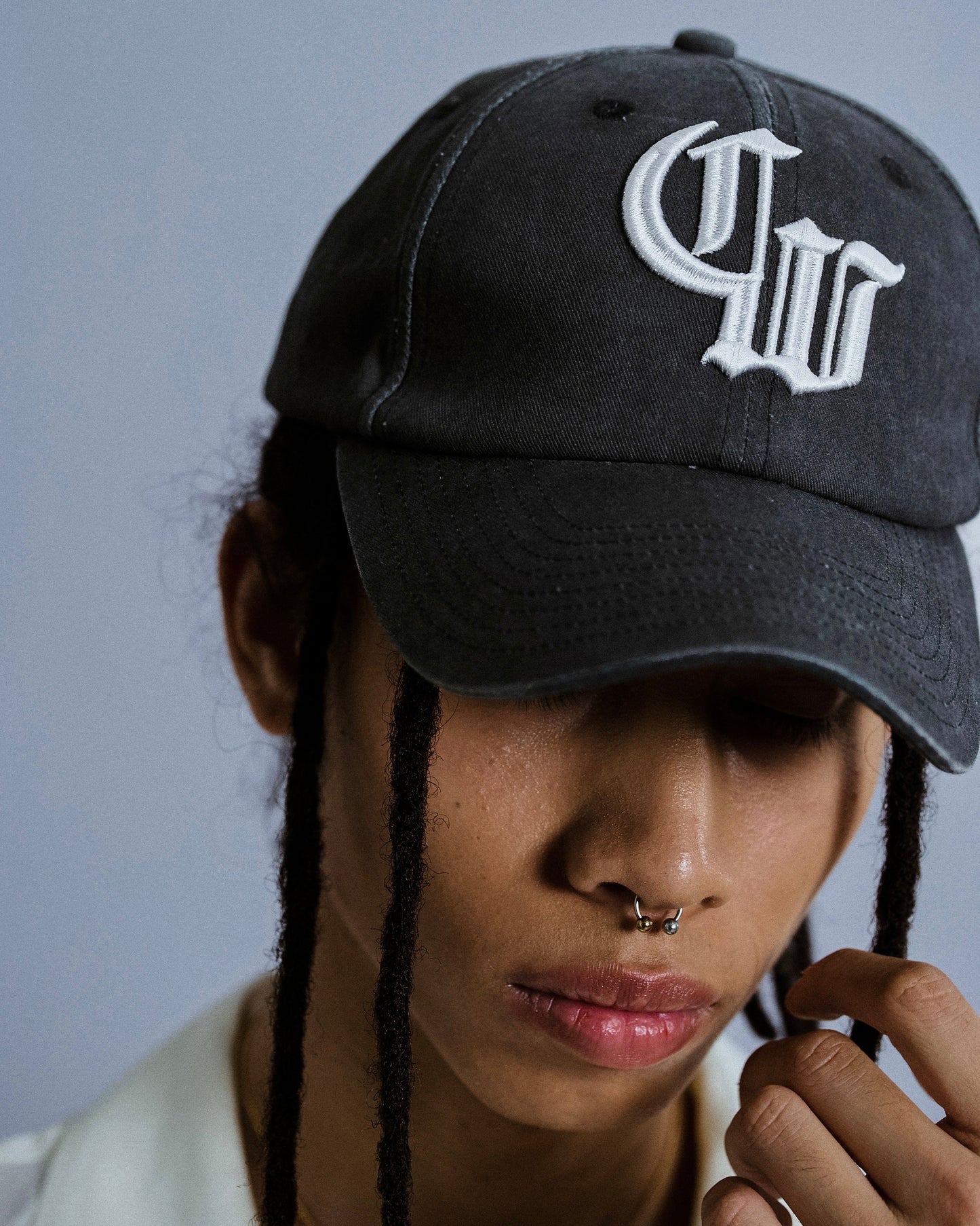 faded logo baseball cap