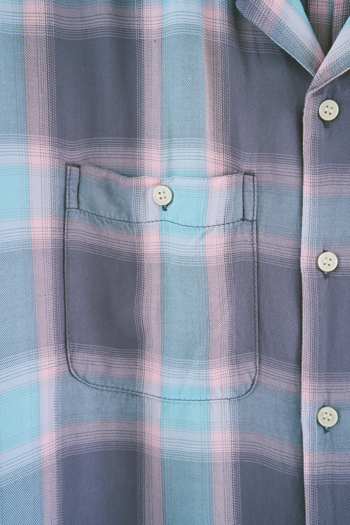 Rayon ombre original check shirts