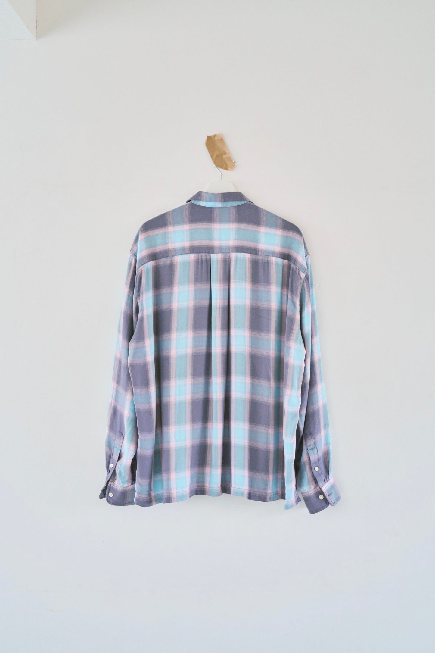 Rayon ombre original check shirts