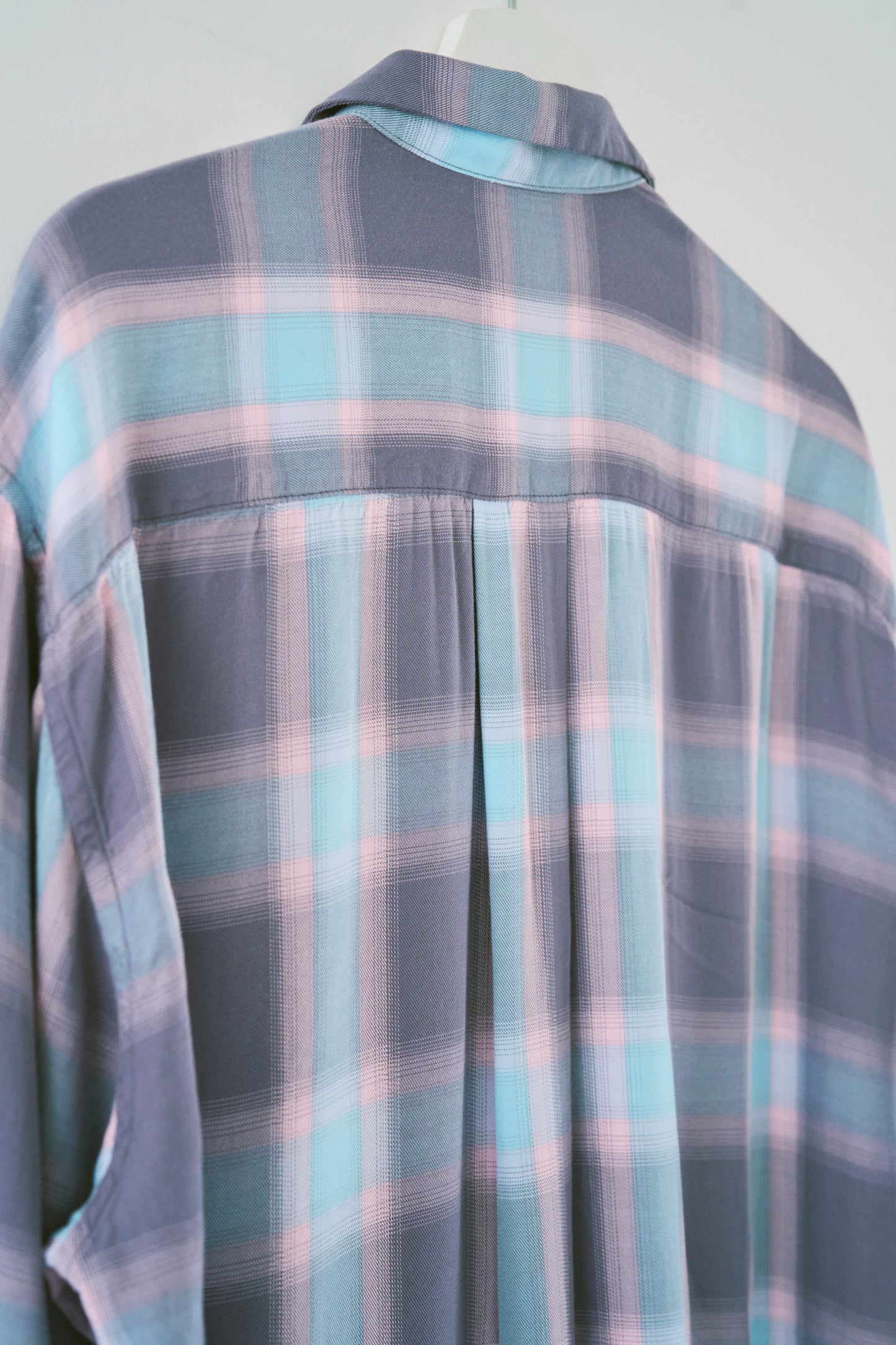 Rayon ombre original check shirts