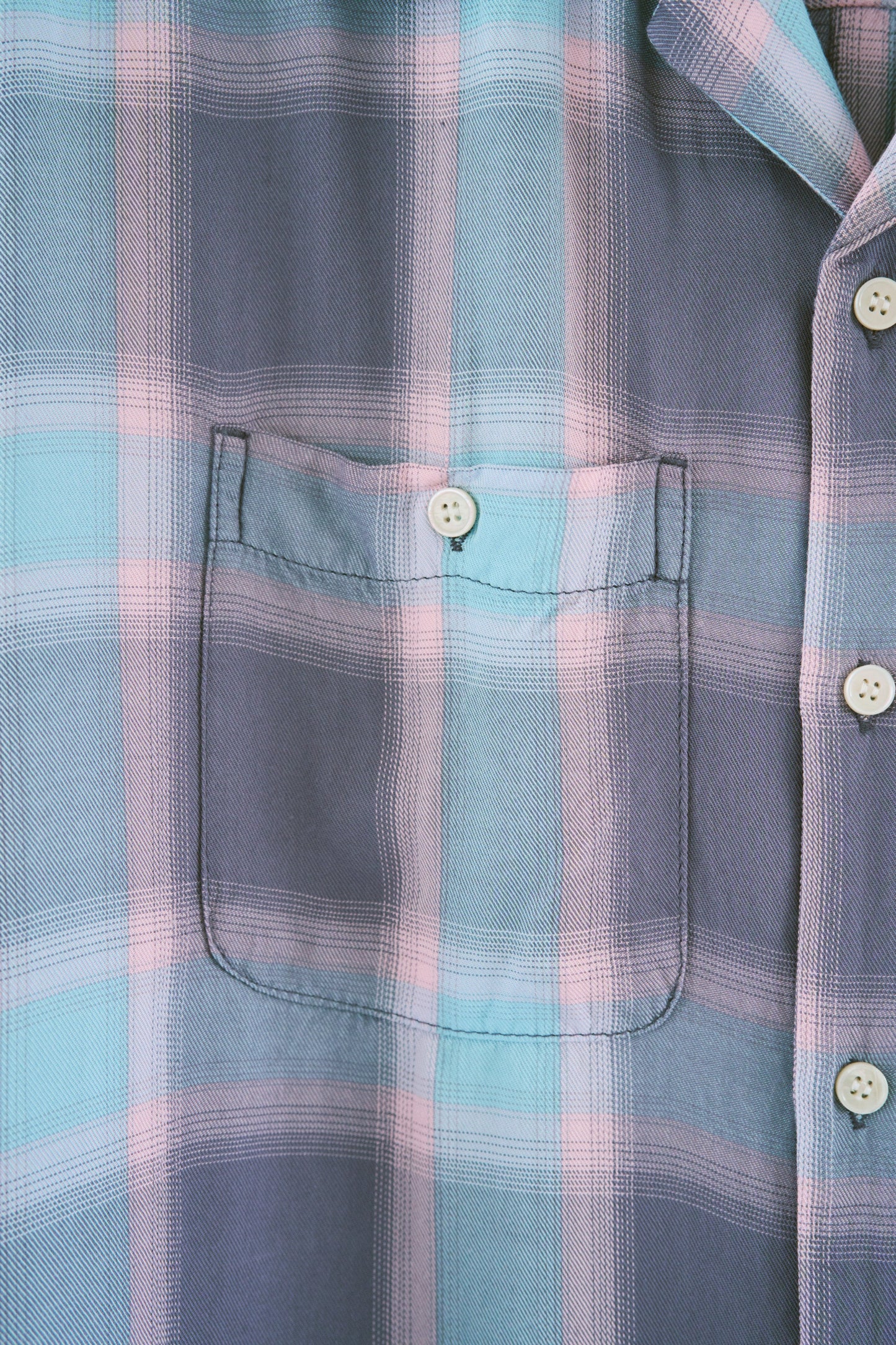 Rayon ombre original check shirts