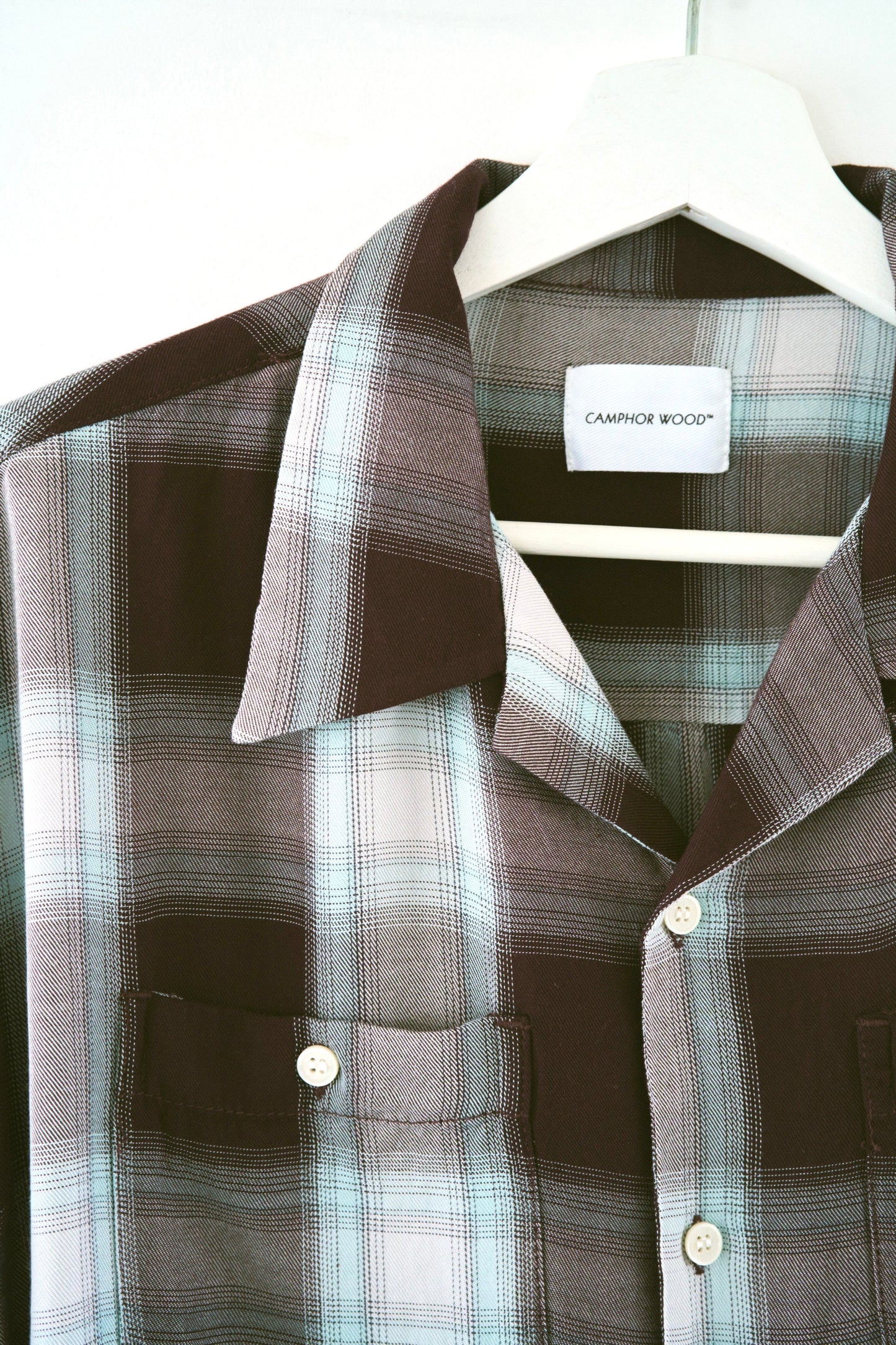 Rayon ombre original check shirts