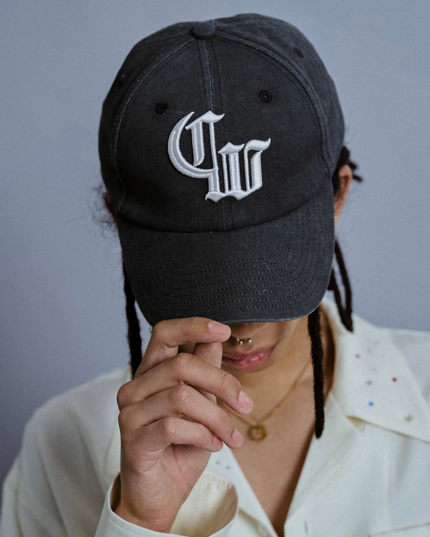 faded logo baseball cap