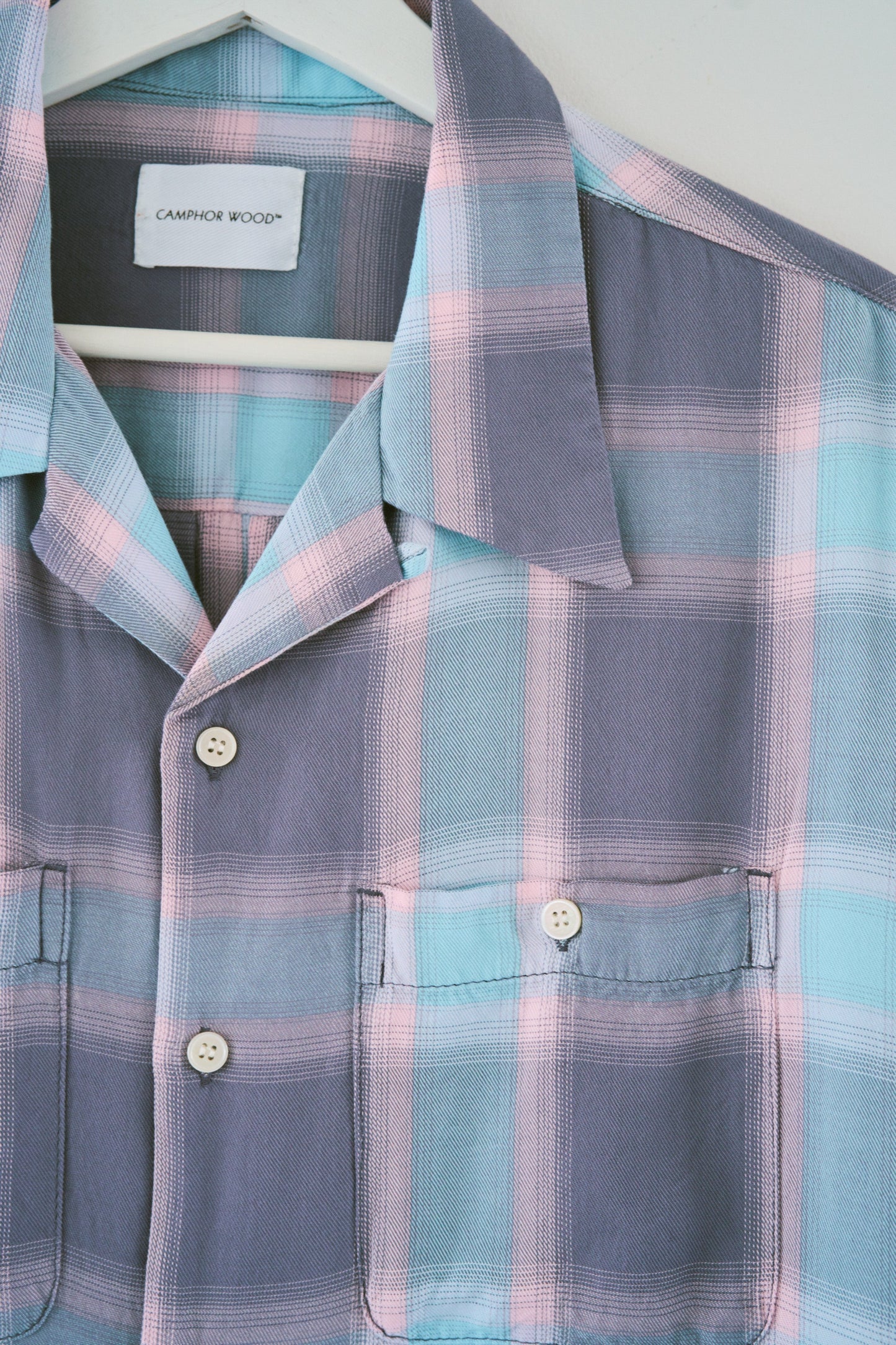 Rayon ombre original check shirts