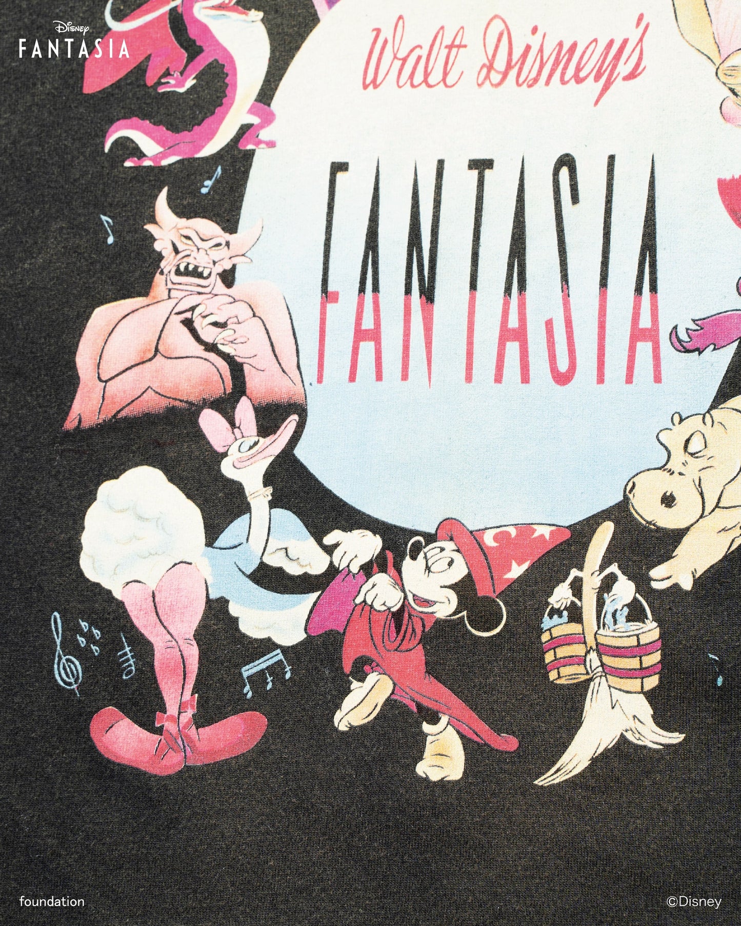 Disney Fantasia / / fade graphic tee