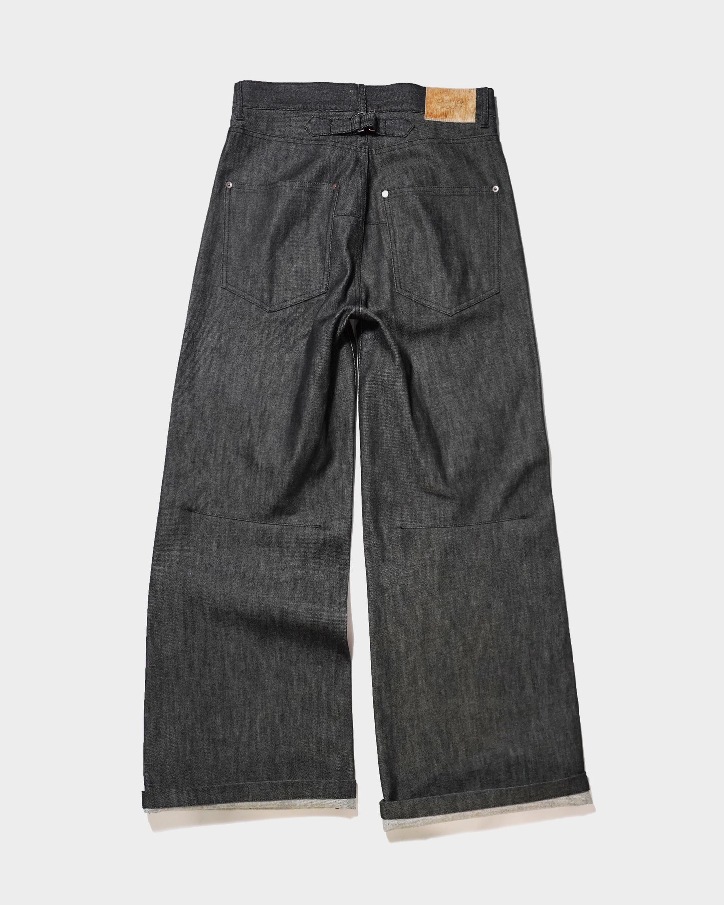 【MADE IN JAPAN】13OZ RIGID STRAIGHT SLUB DENIM