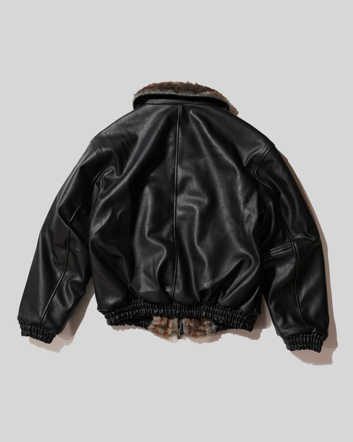 leather/fur faux reversible flight jacket (発送予定:2025年11月上旬~)