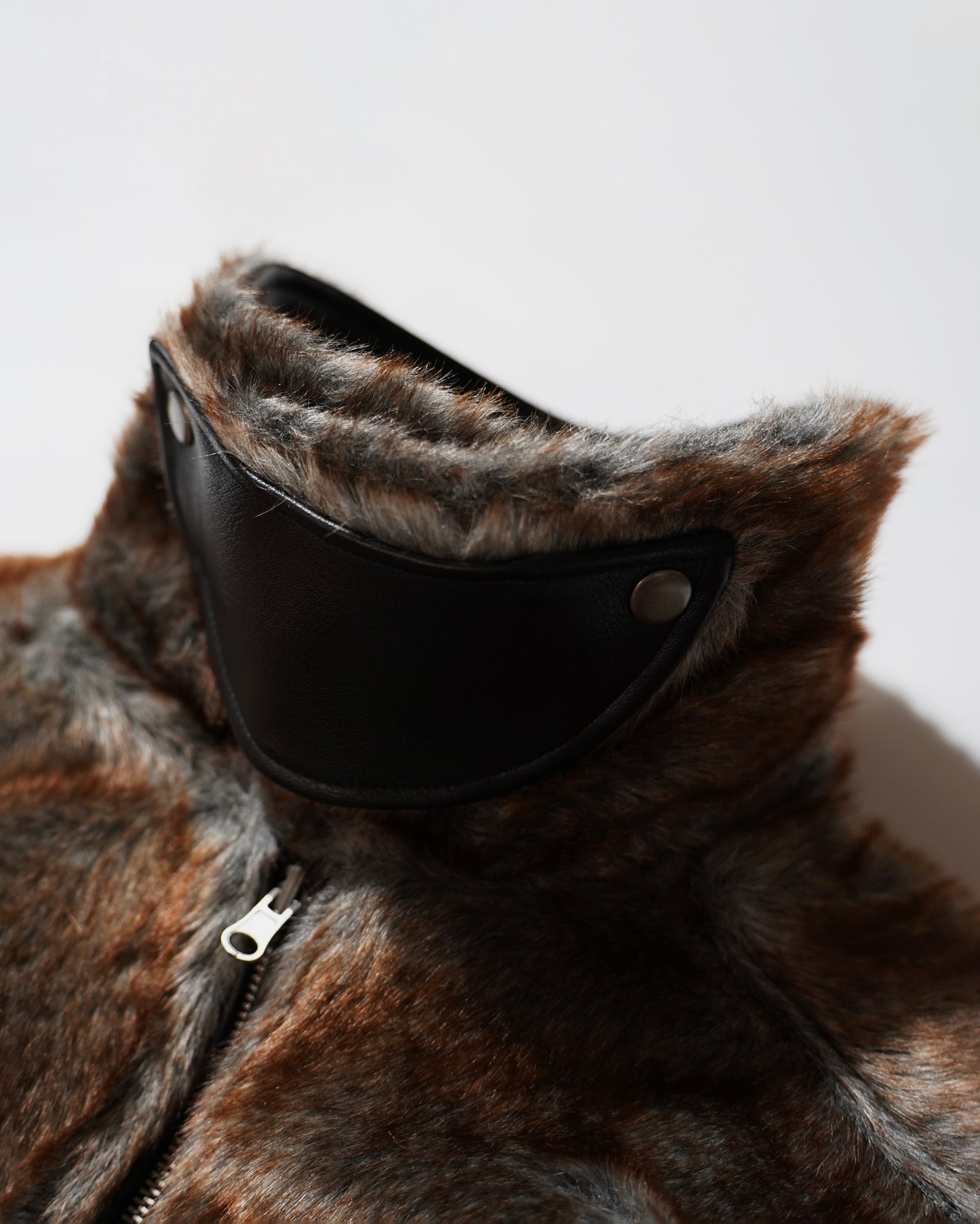 leather/fur faux reversible flight jacket (発送予定:2025年11月上旬~)